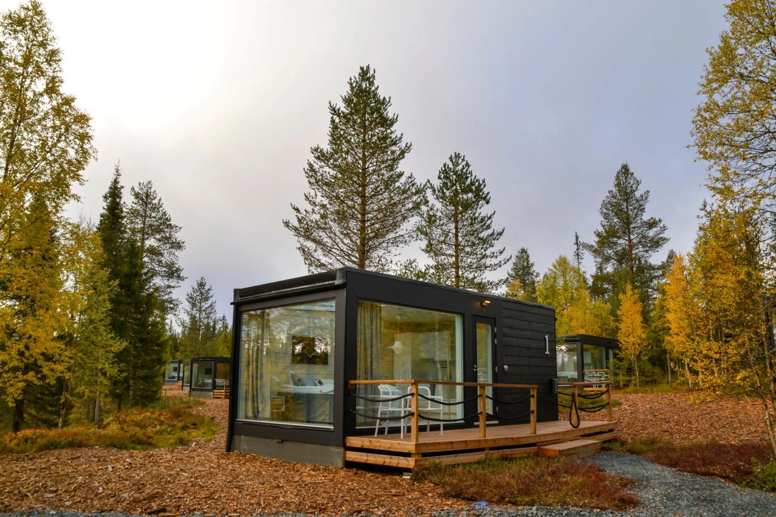 Property building in Iisakki Village