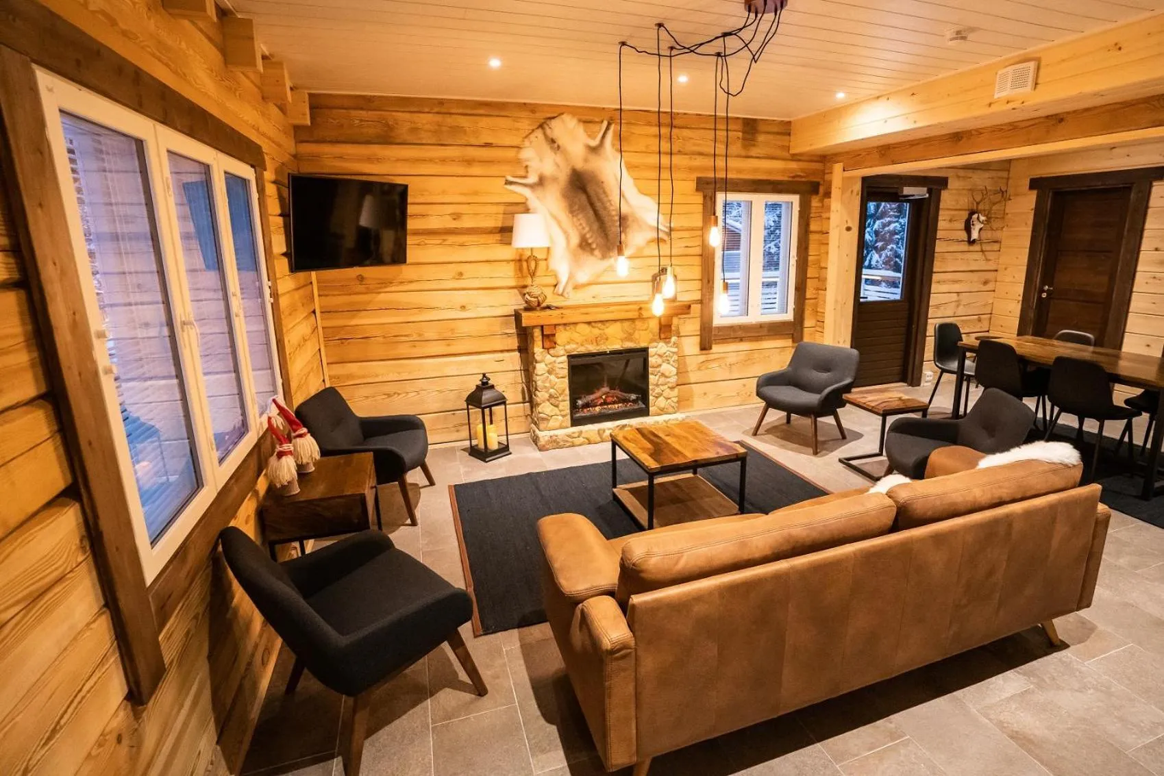 Lobby or reception in Iisakki Village