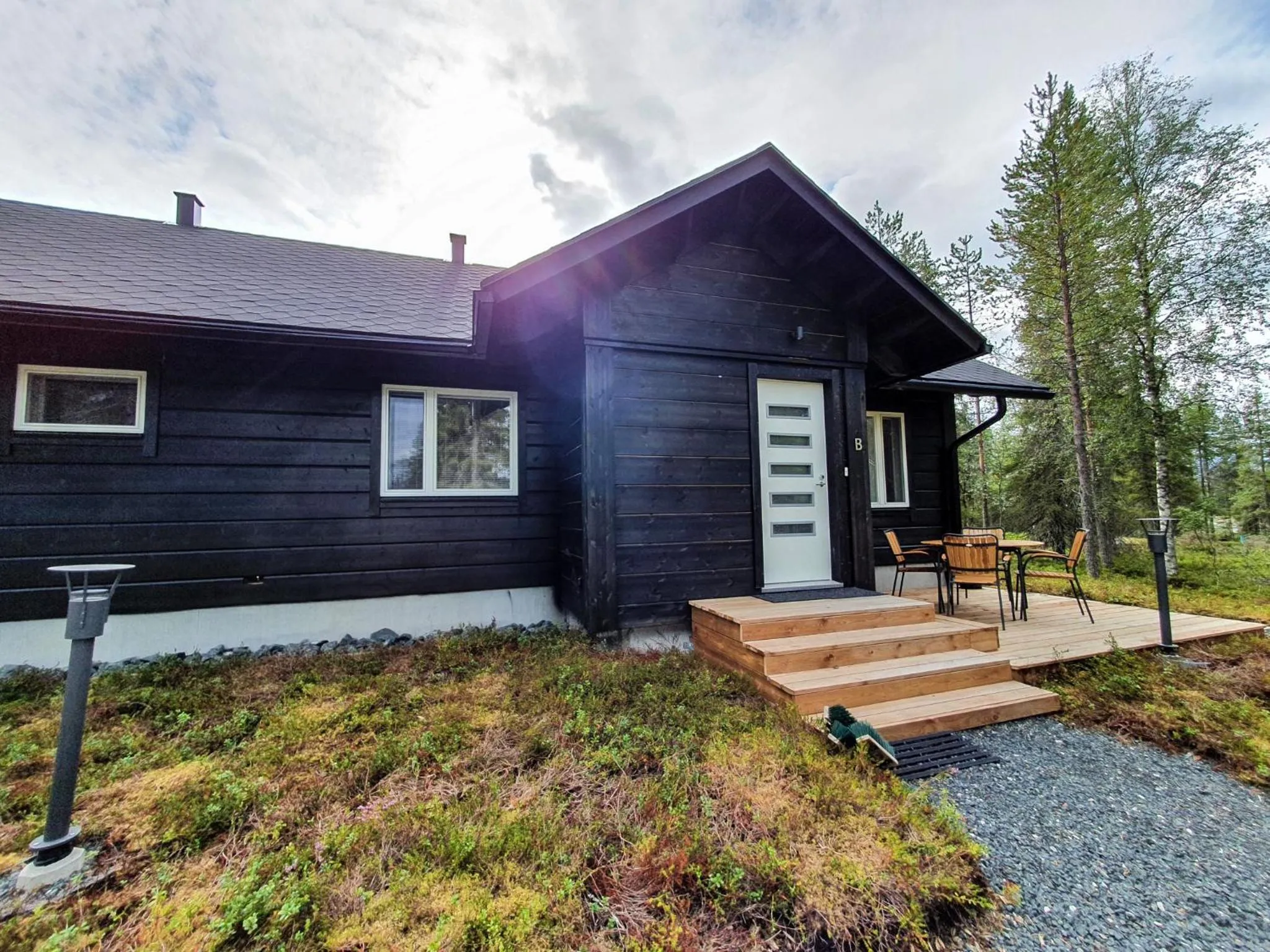 Property building in Iisakki Village