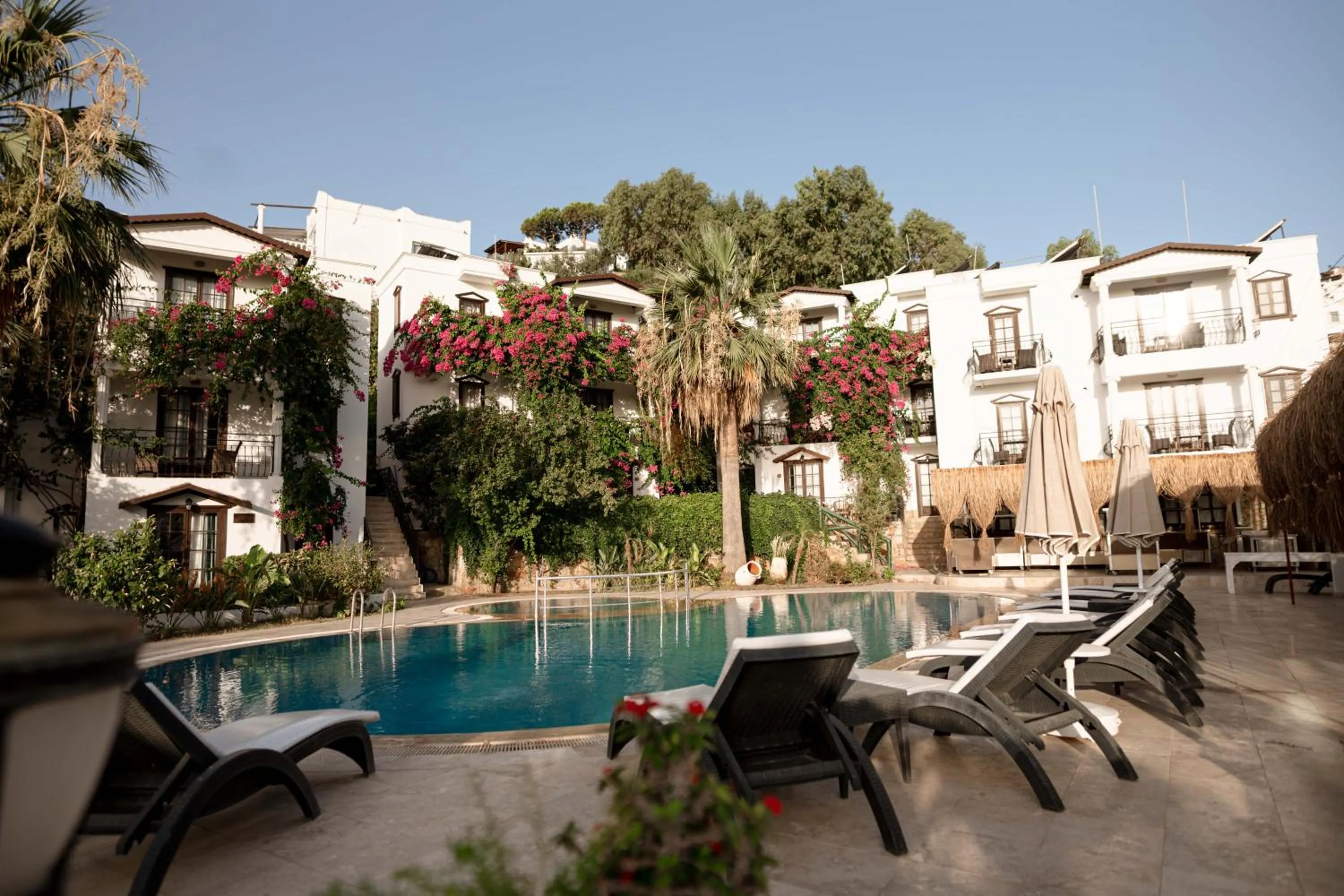 Swimming pool in Mare Garden Hotel