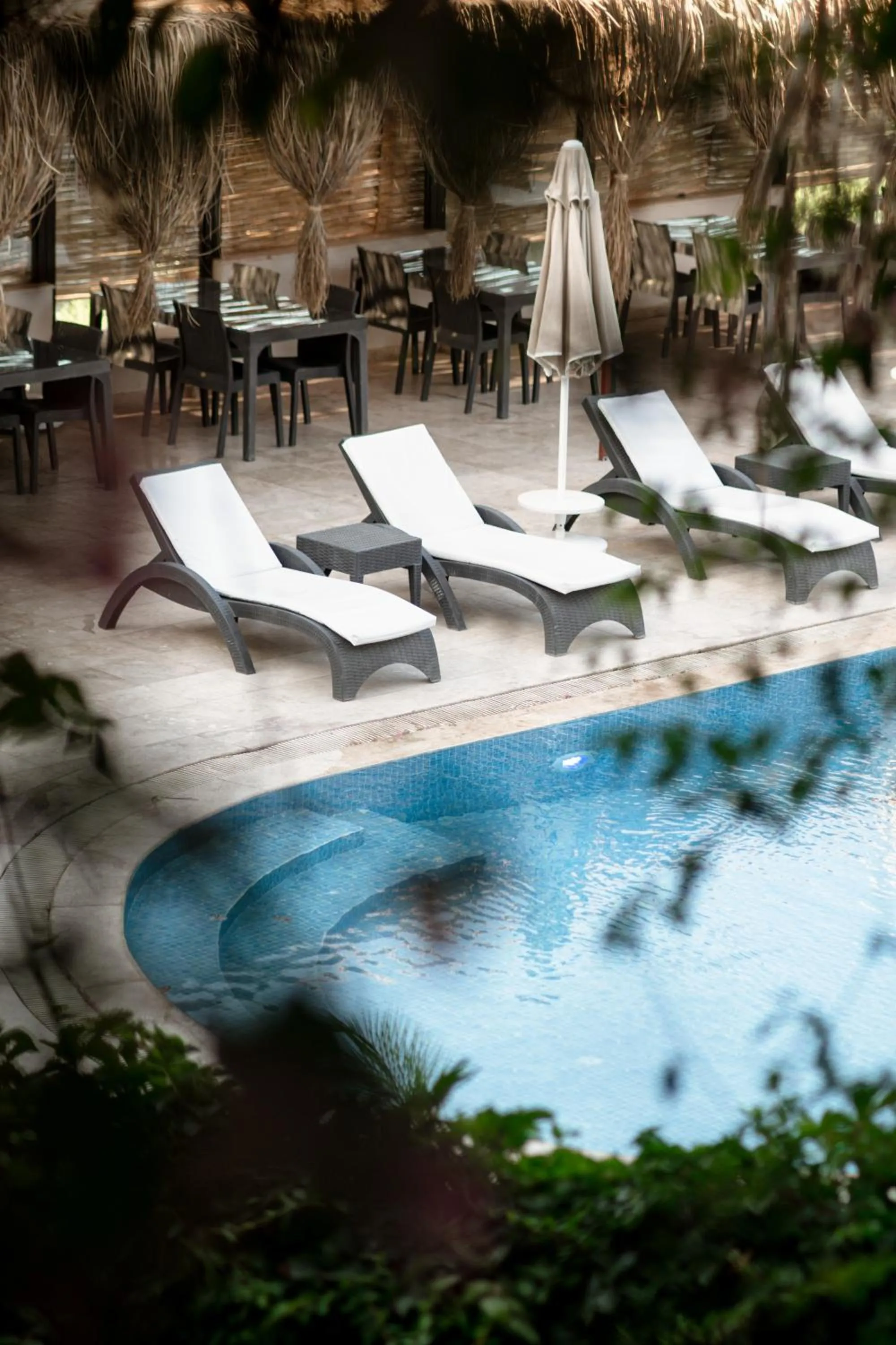 sunbed in Mare Garden Hotel