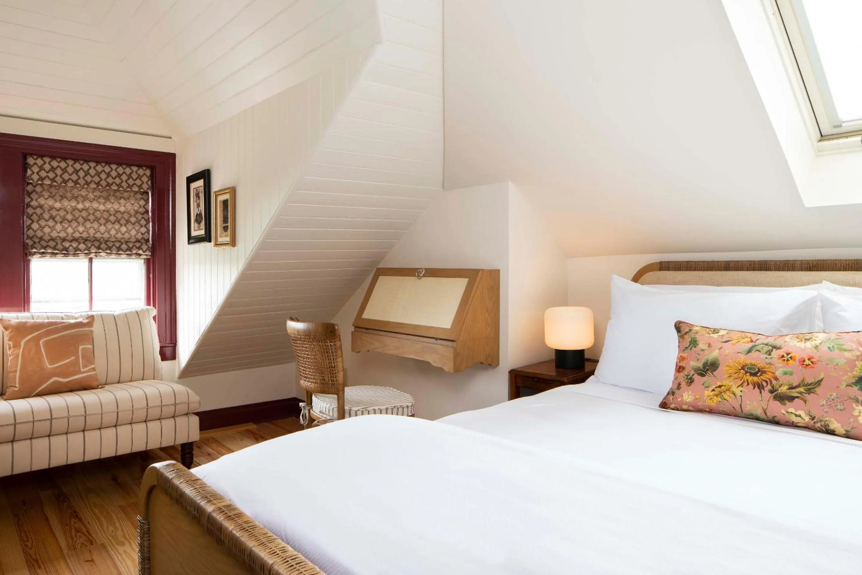 Bedroom, Bed in Life House, Nantucket