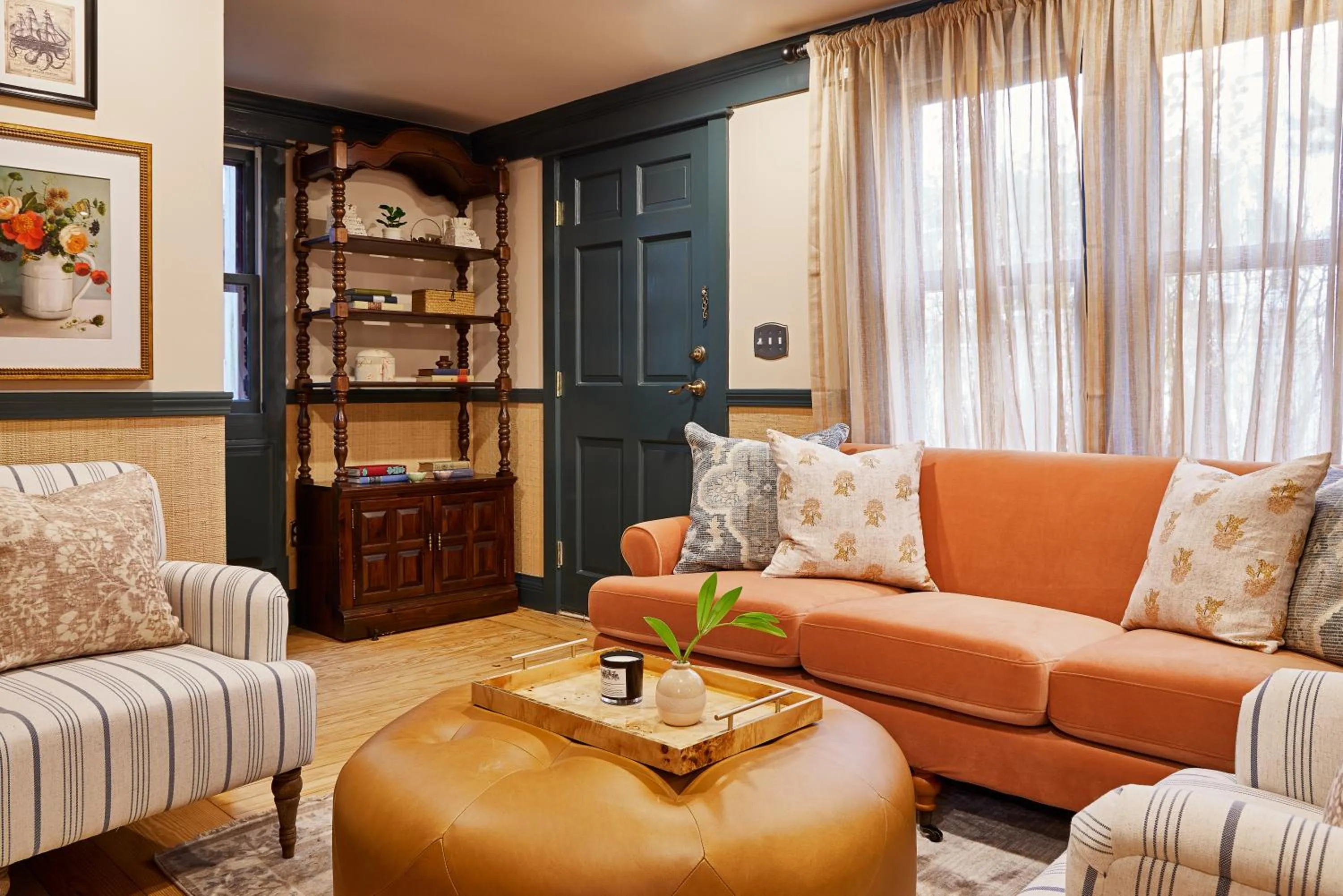 Living room in Life House, Nantucket