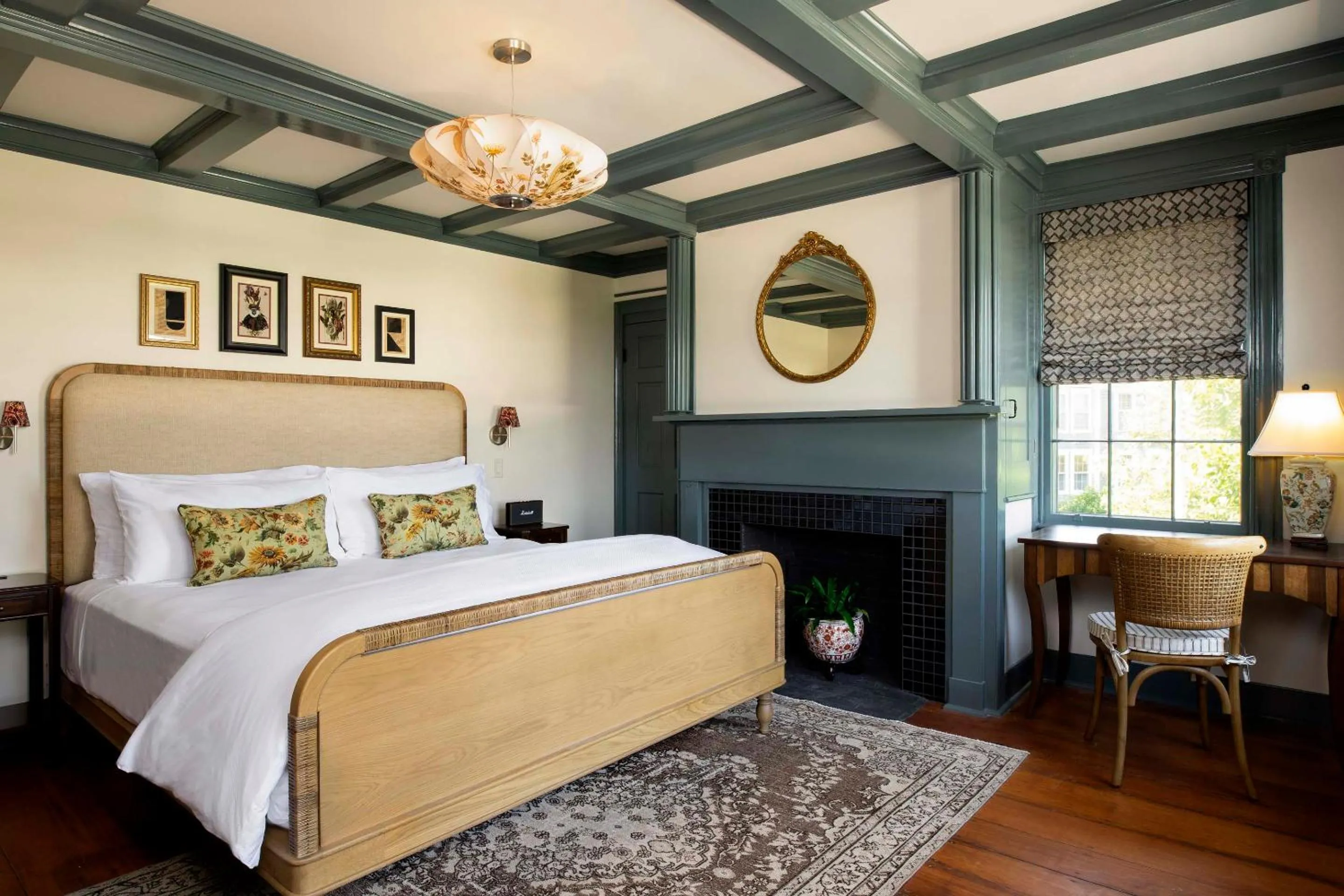 Bedroom, Bed in Life House, Nantucket