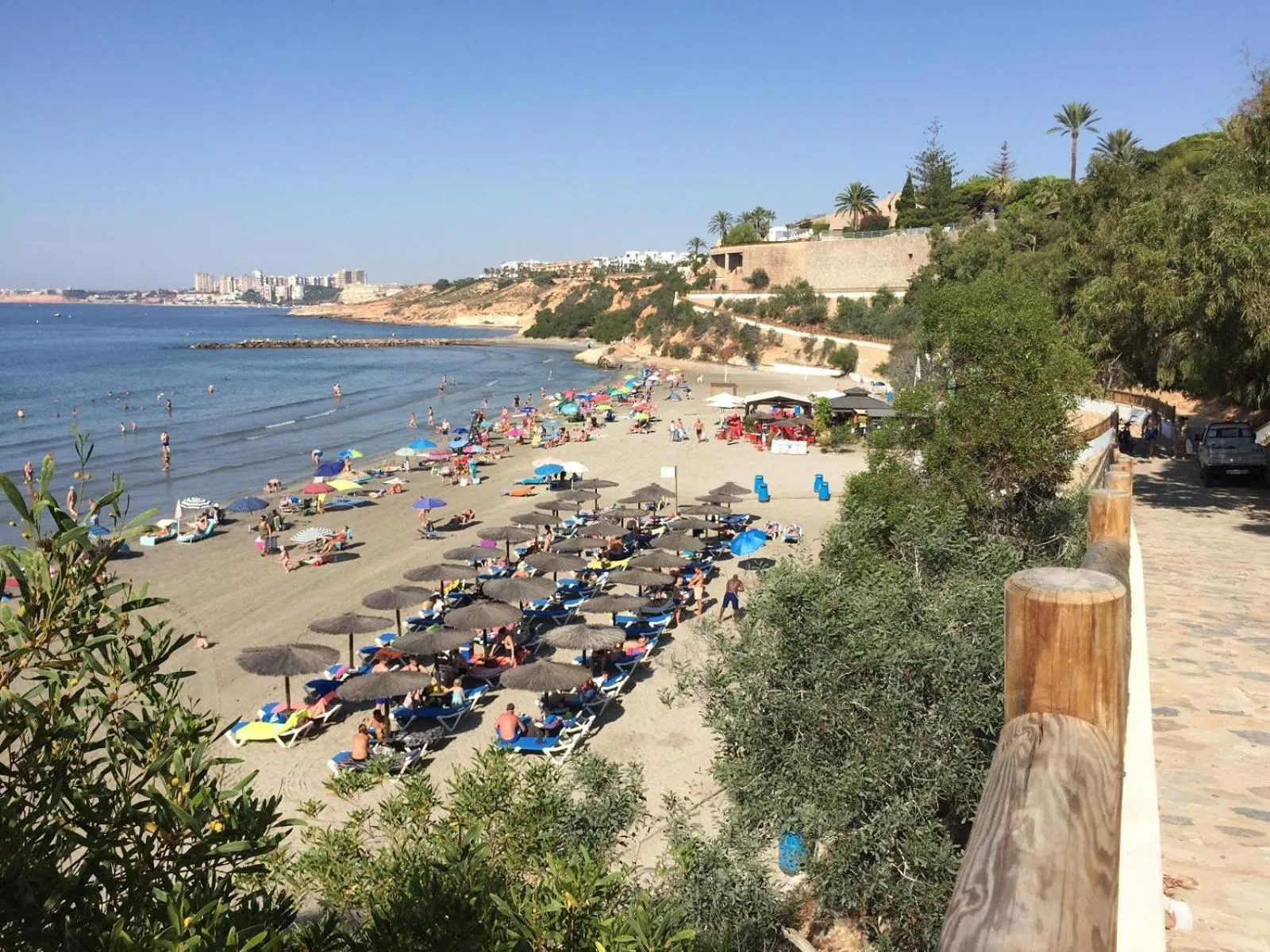 Beach in COSTA MARINA - Cabo Roig - Vista a piscina