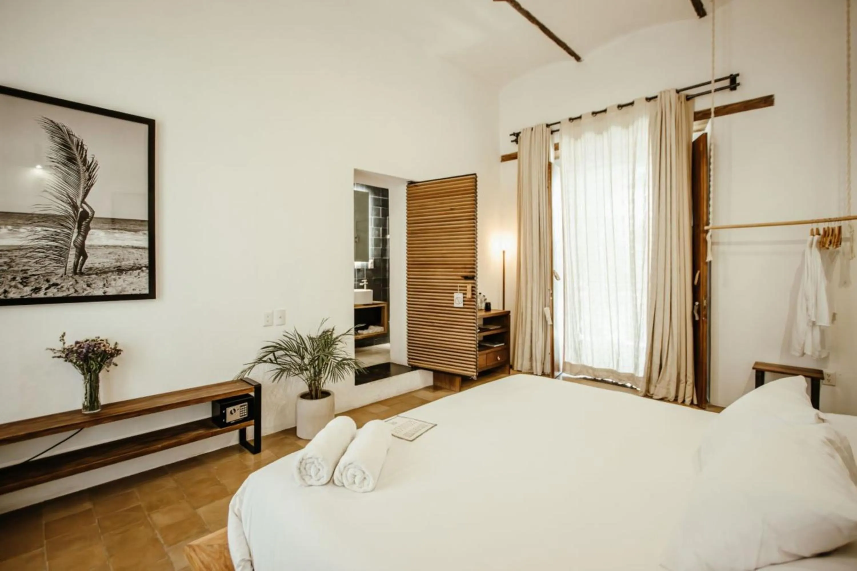 Bed in Hotel Sin Nombre