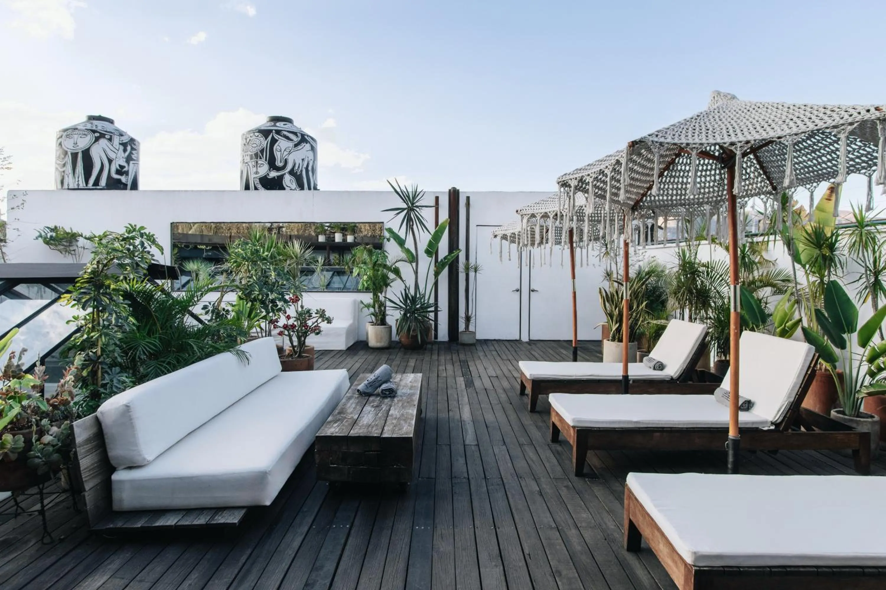 Property building in Hotel Sin Nombre