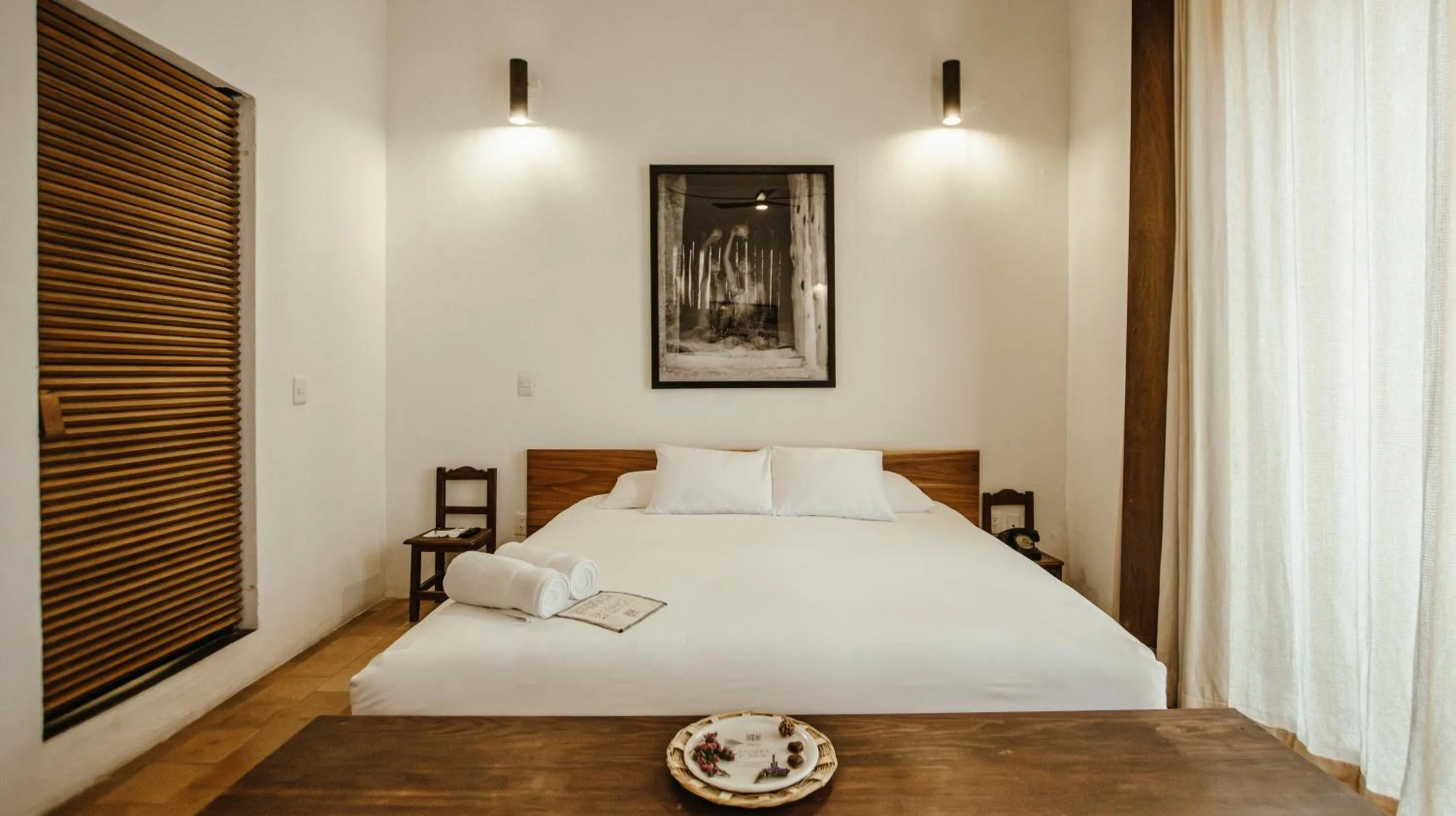 Bedroom, Bed in Hotel Sin Nombre