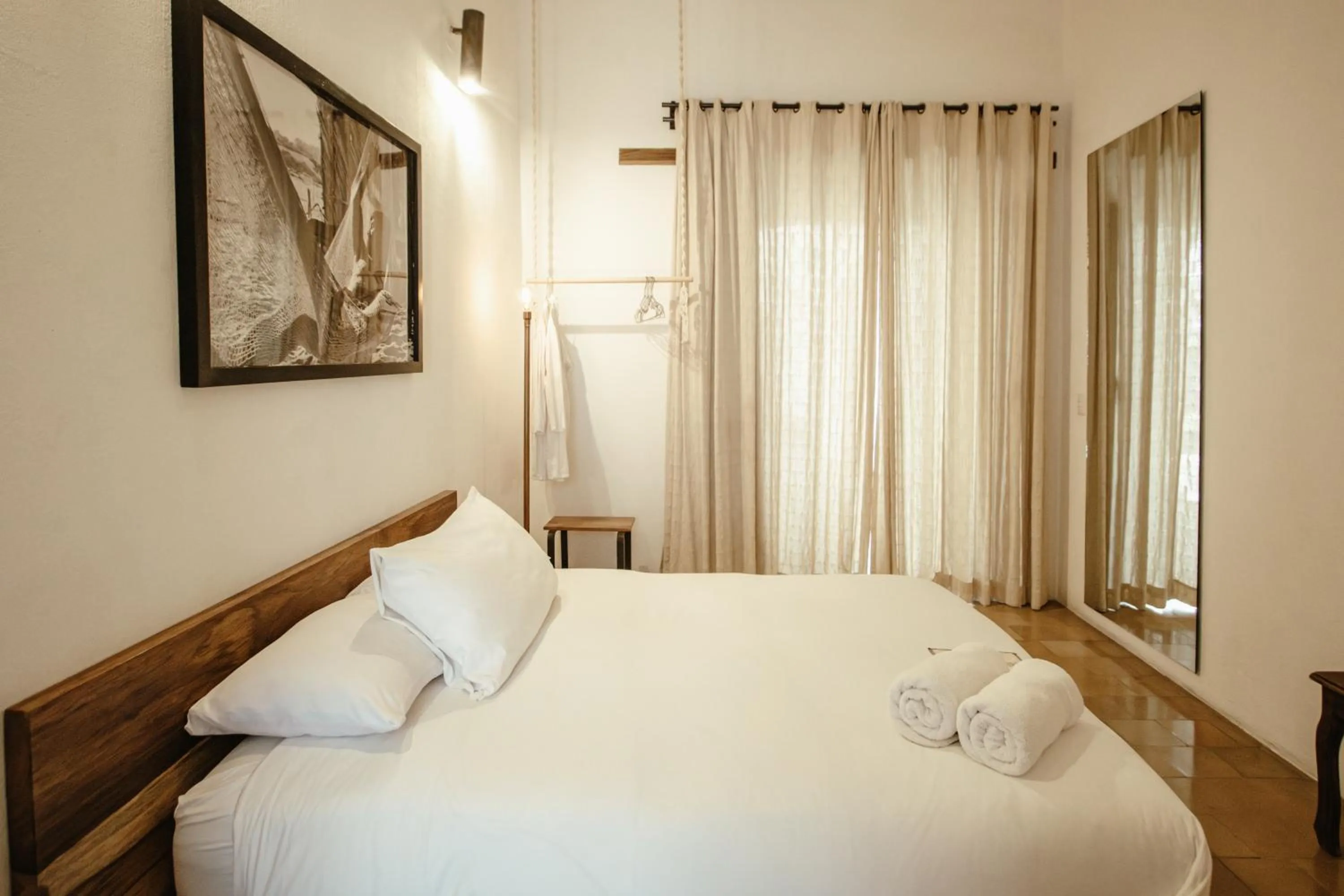 Bed in Hotel Sin Nombre