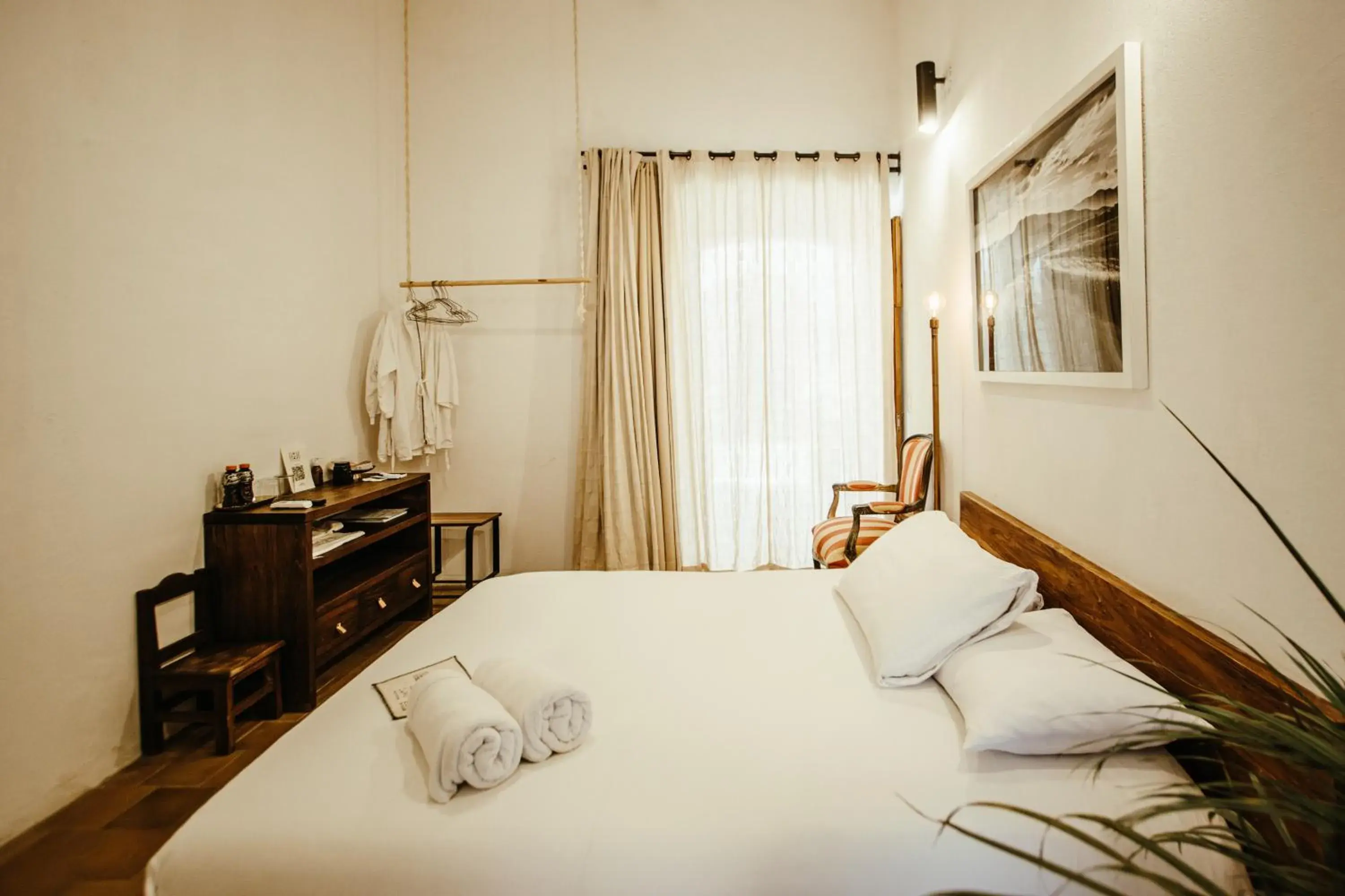 Bed in Hotel Sin Nombre Bed in Hotel Sin Nombre