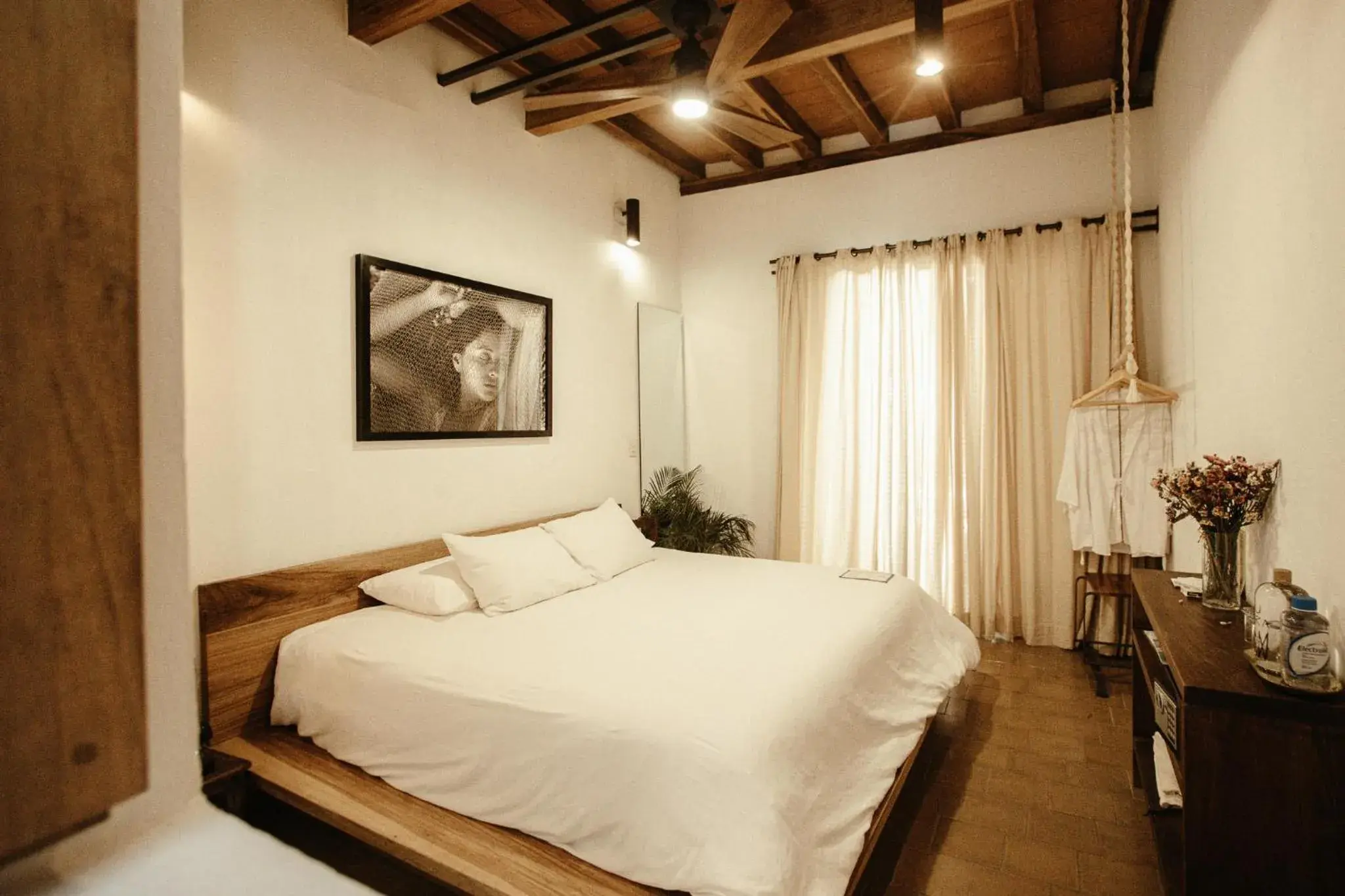 Bed in Hotel Sin Nombre Bed in Hotel Sin Nombre