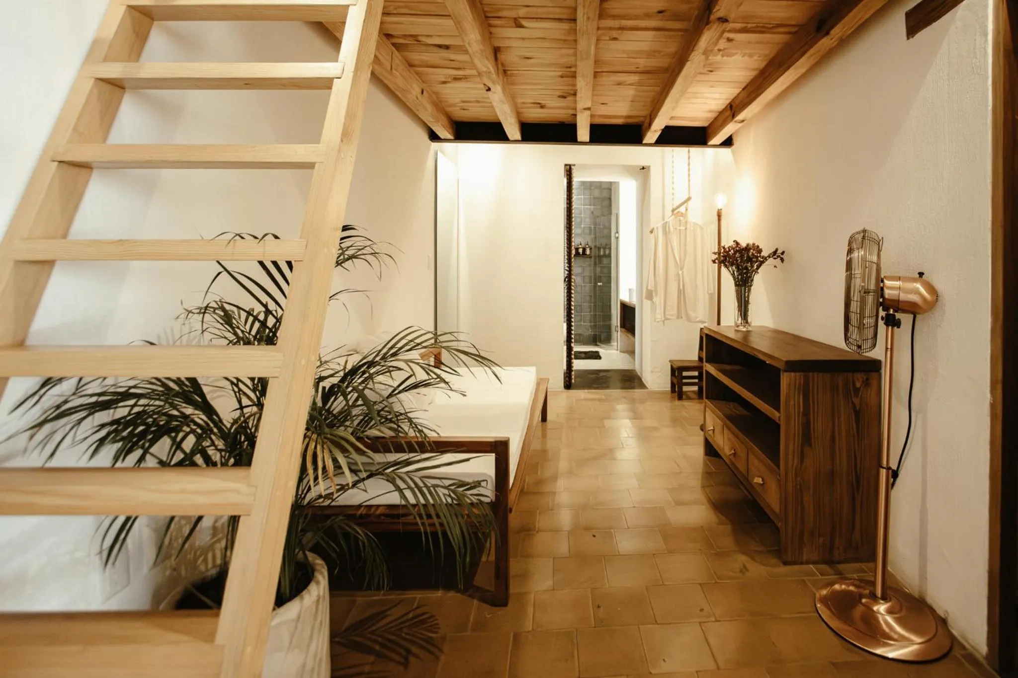 Bedroom in Hotel Sin Nombre