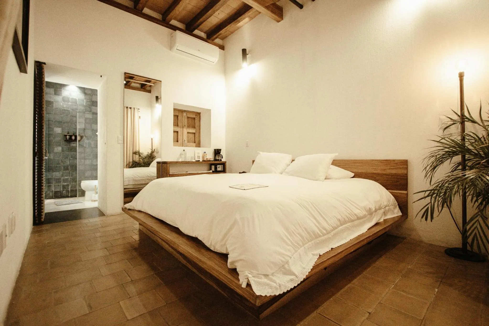 Bed in Hotel Sin Nombre