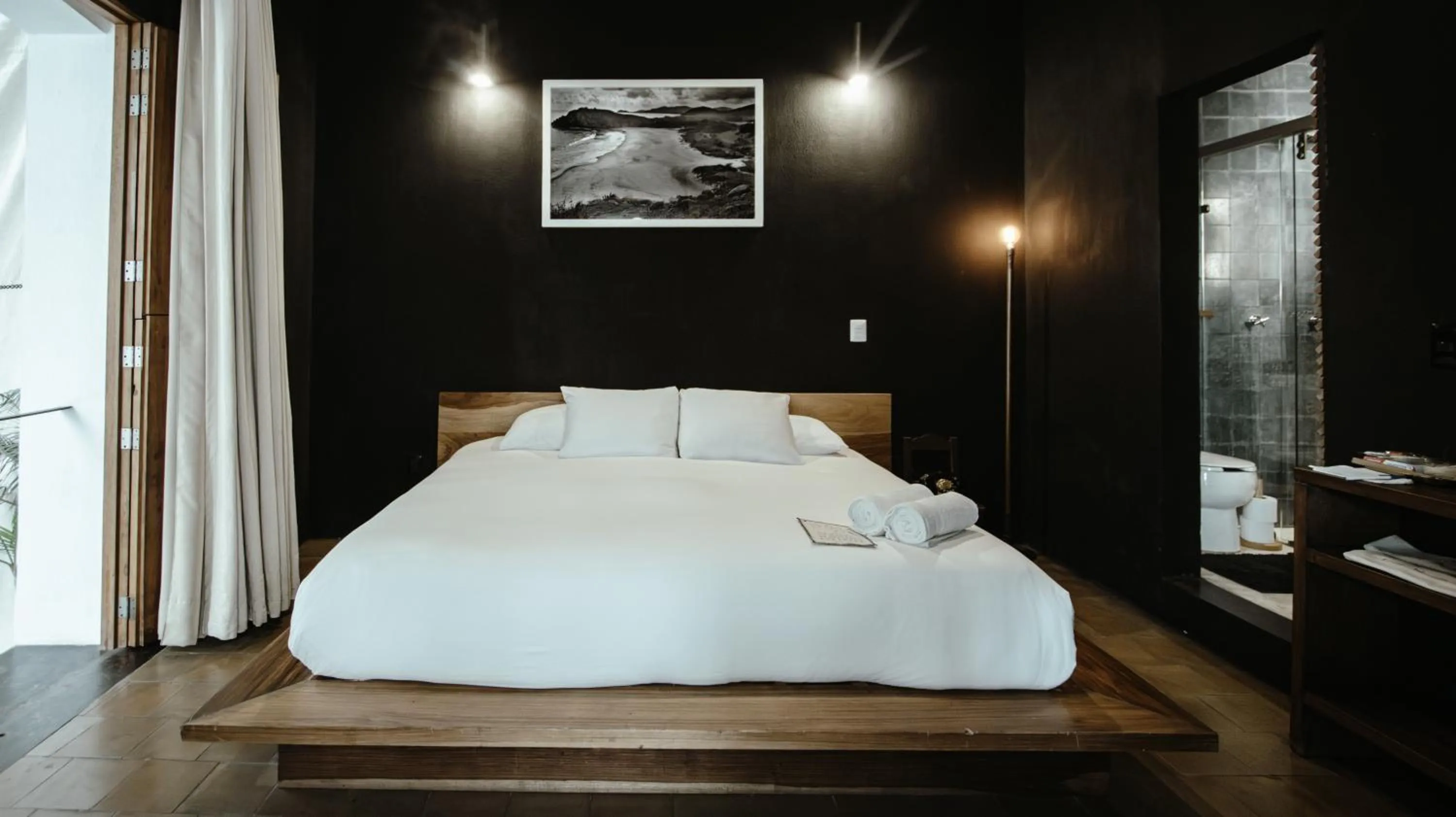 Bed in Hotel Sin Nombre