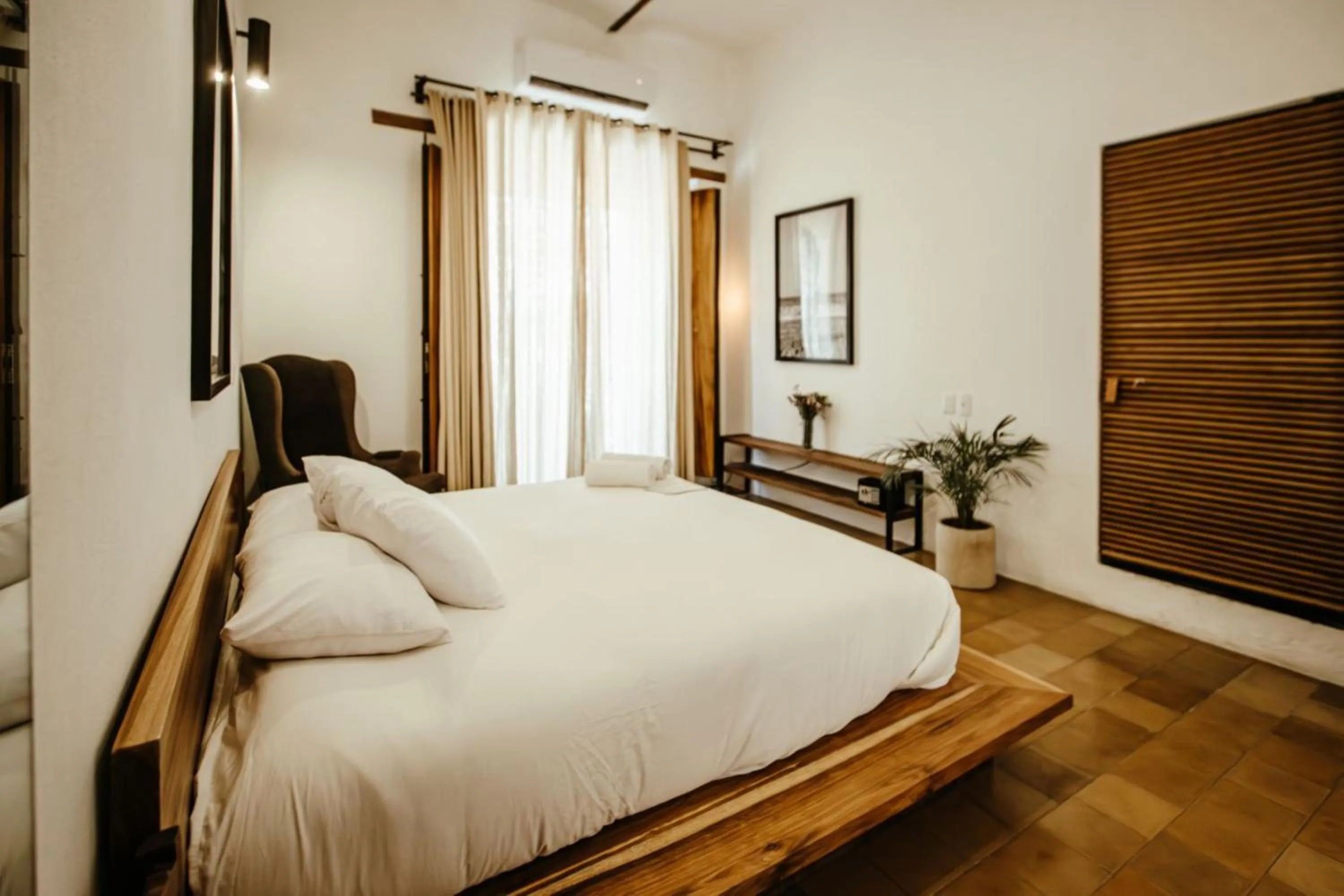 Bed in Hotel Sin Nombre