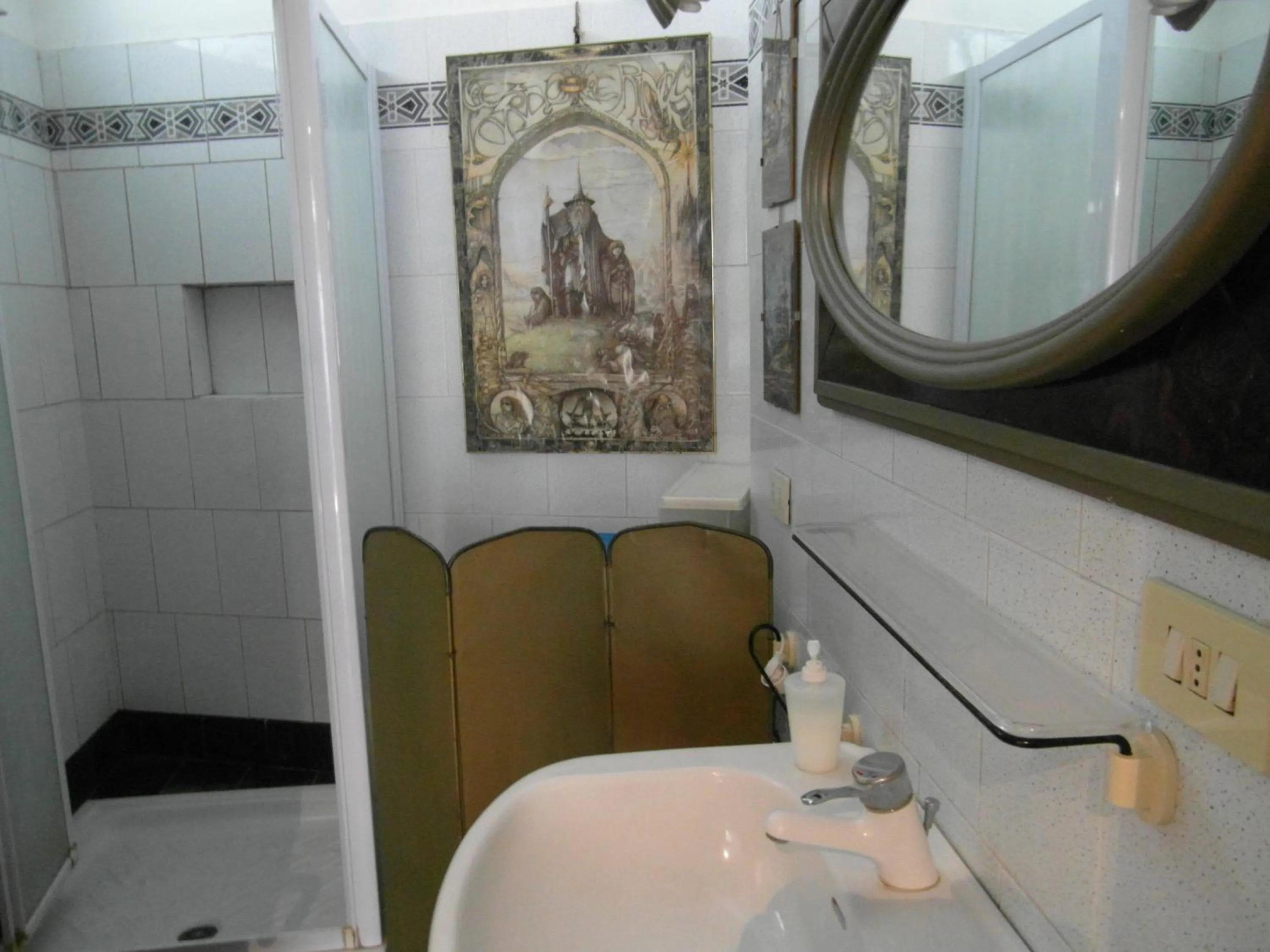 Bathroom in Abitazione Pigneto B&B