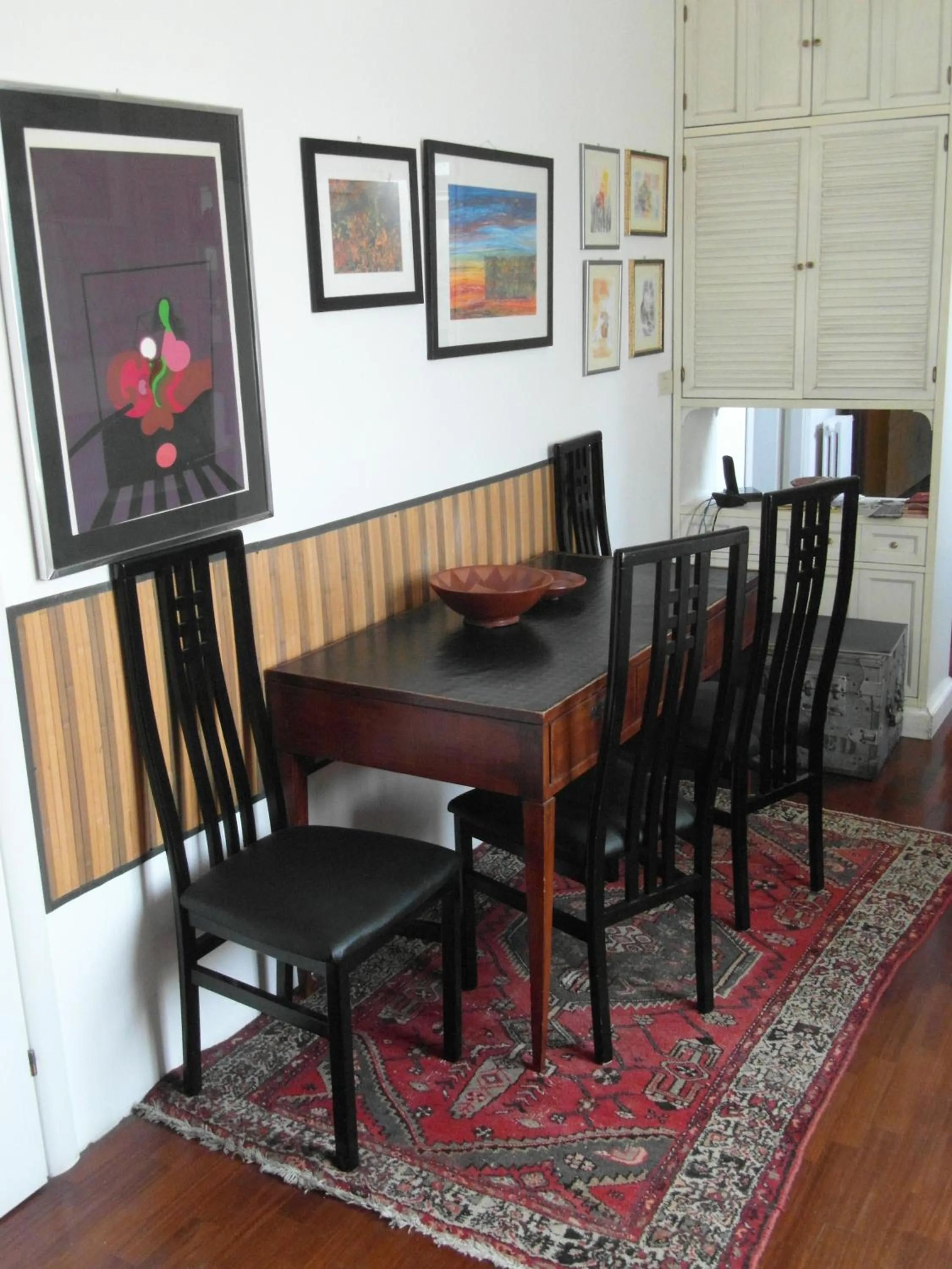 Dining area in Abitazione Pigneto B&B