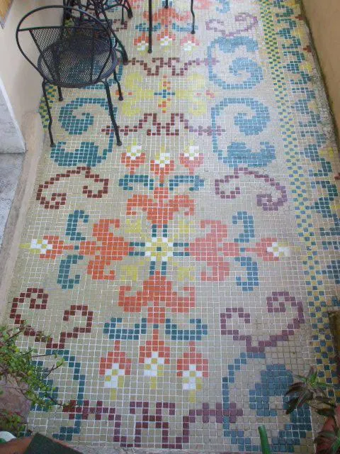 Decorative detail in Abitazione Pigneto B&B