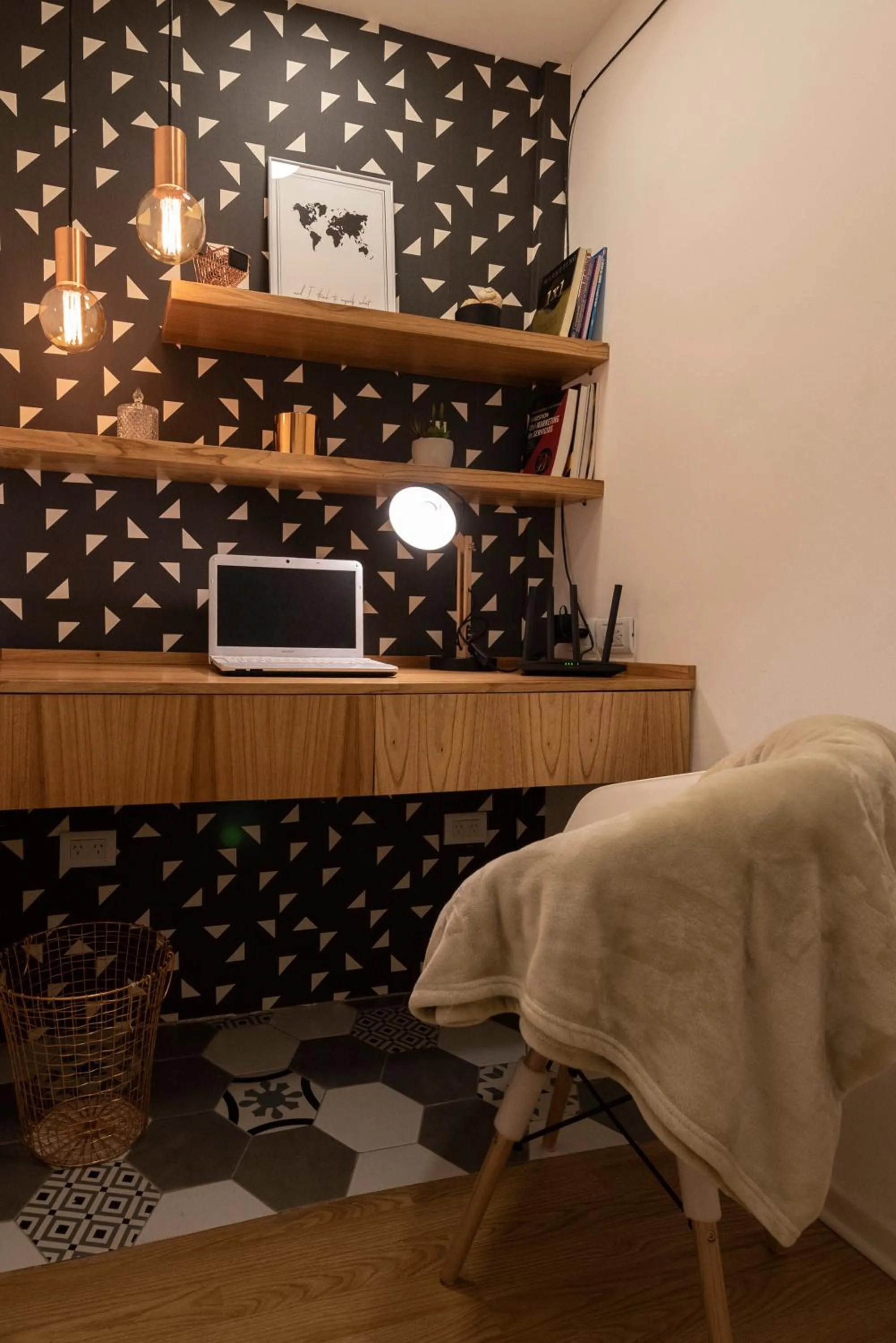 Seating area in Palermo Apart By Zafiro