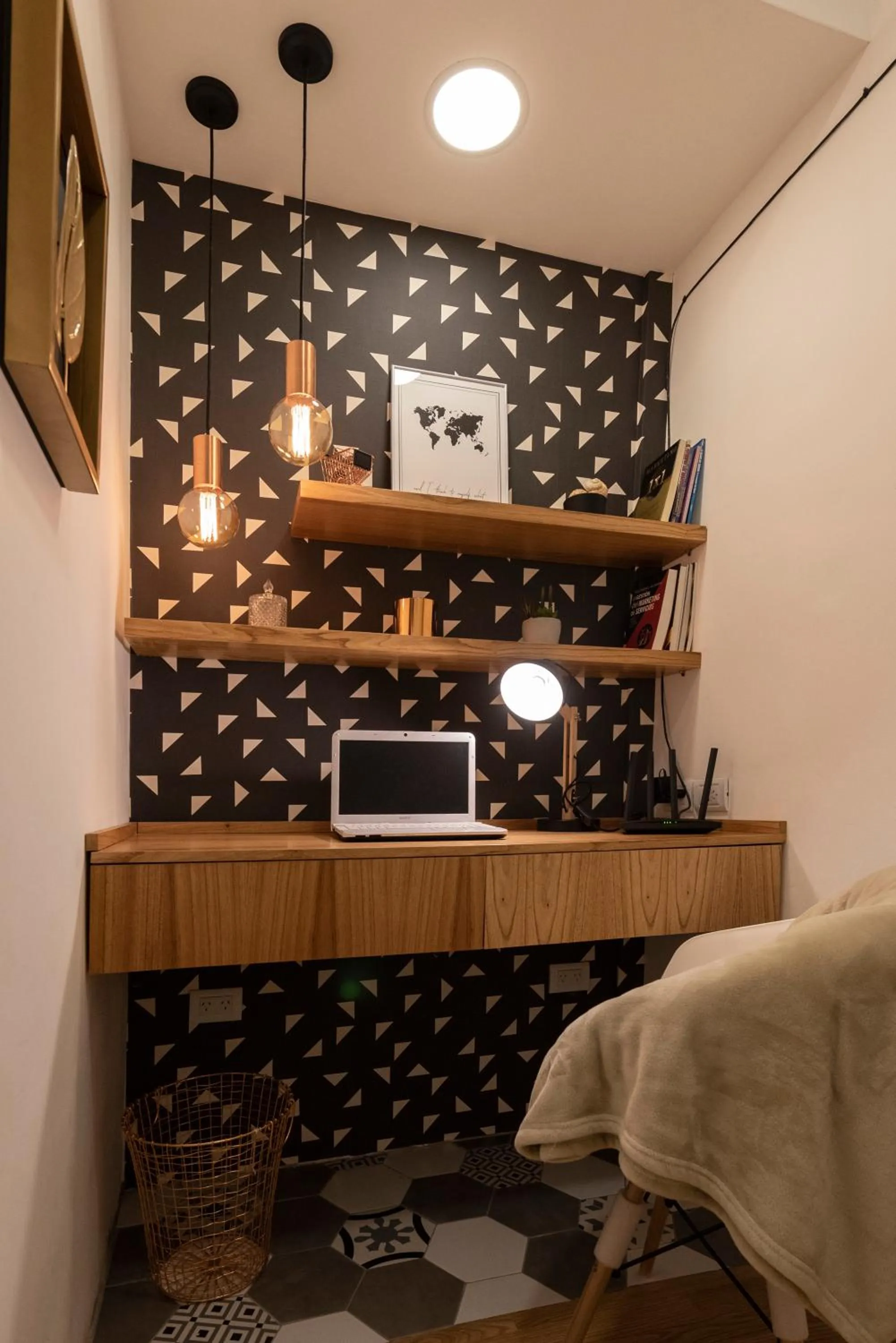 Seating area in Palermo Apart By Zafiro