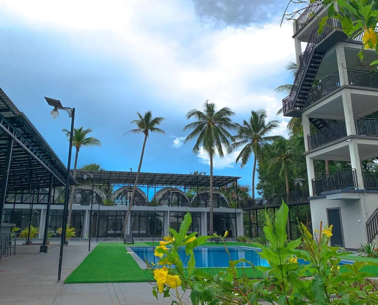 Pool view in Adventure Dome Resort