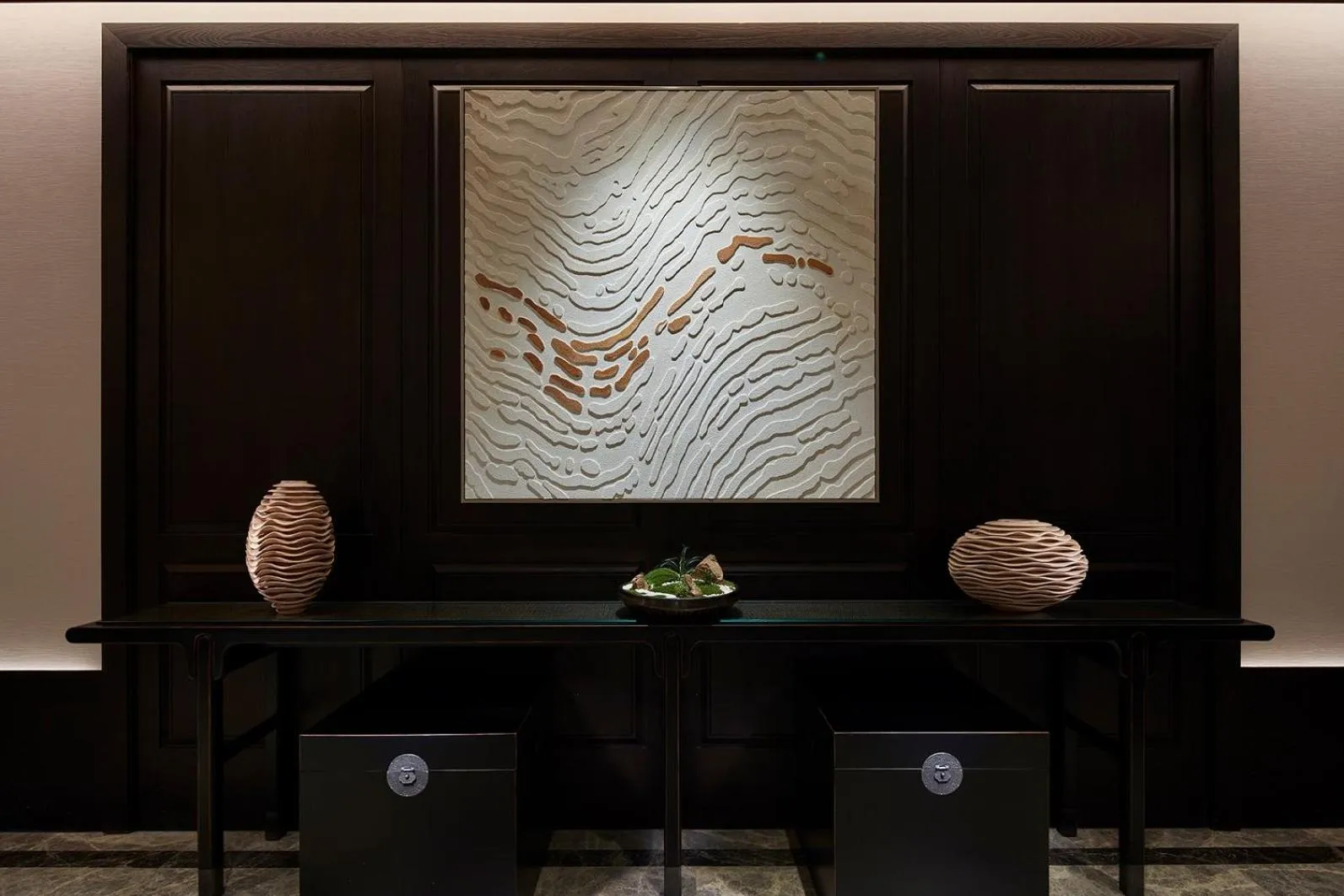 Decorative detail in Xianghu Xiaoyao Manor