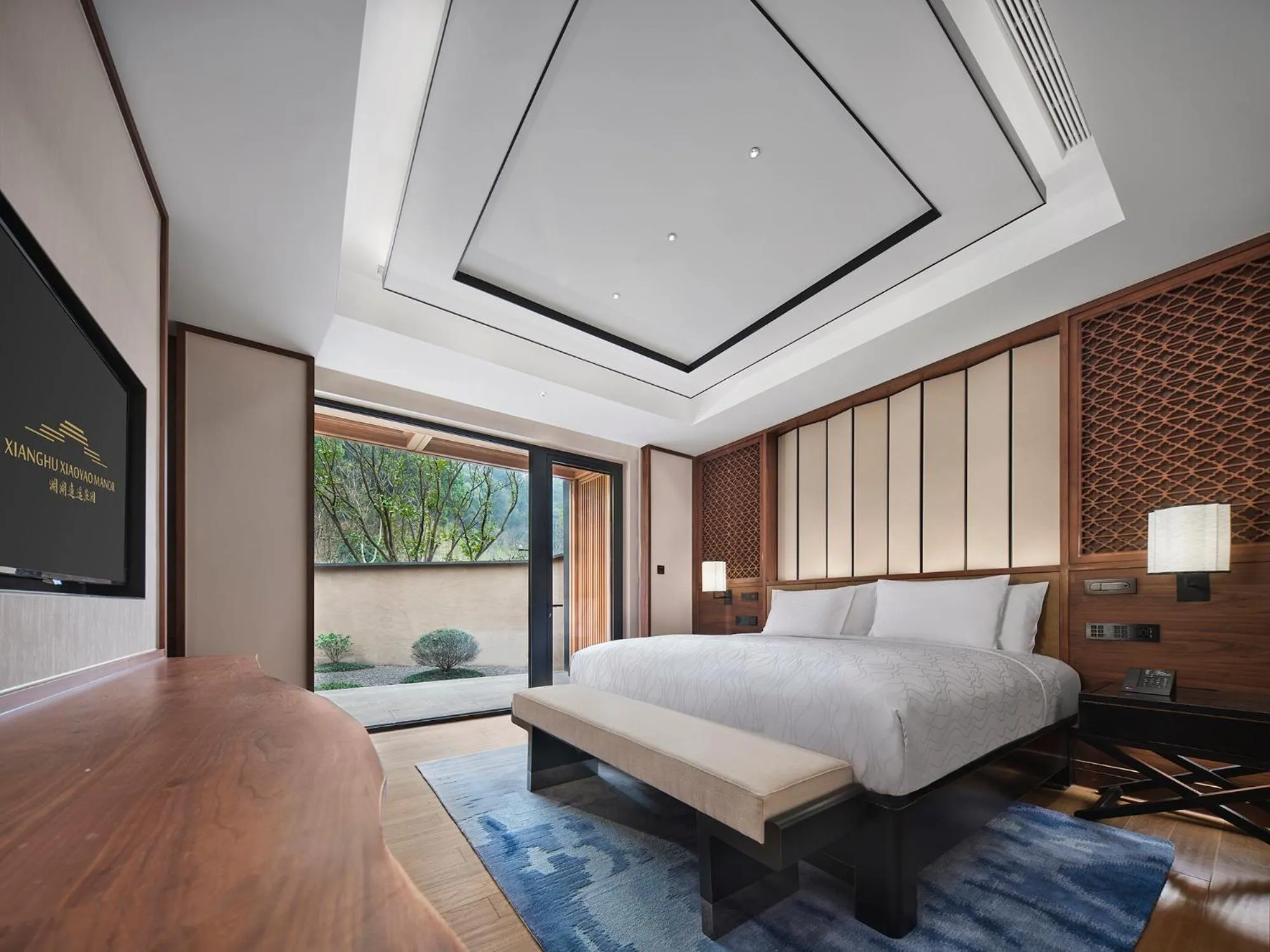 Bed in Xianghu Xiaoyao Manor