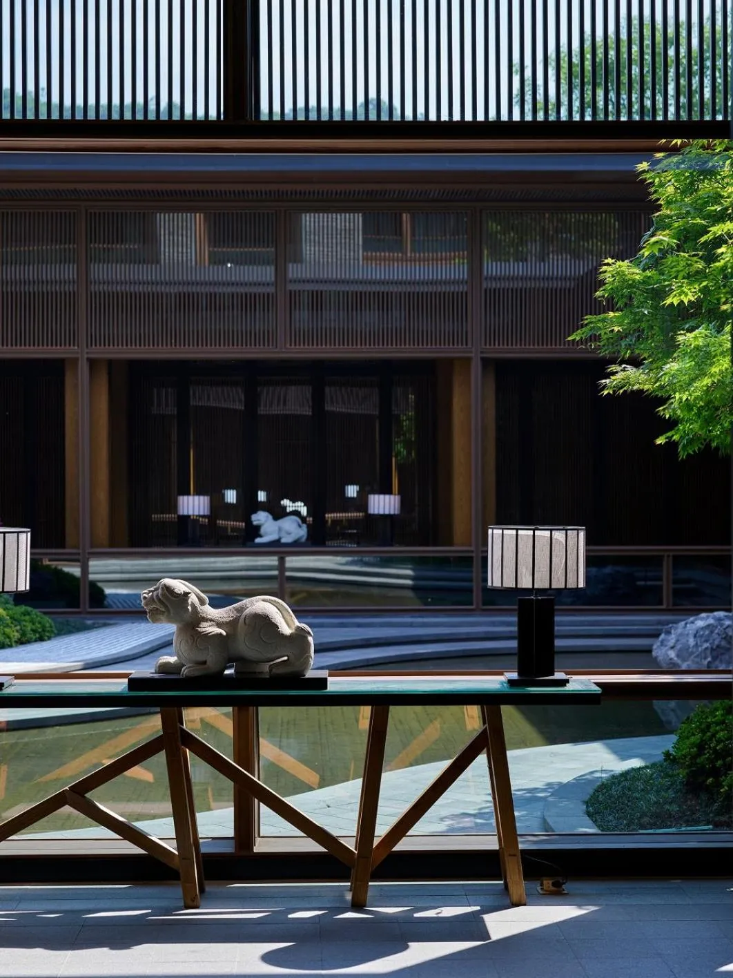 Patio in Xianghu Xiaoyao Manor