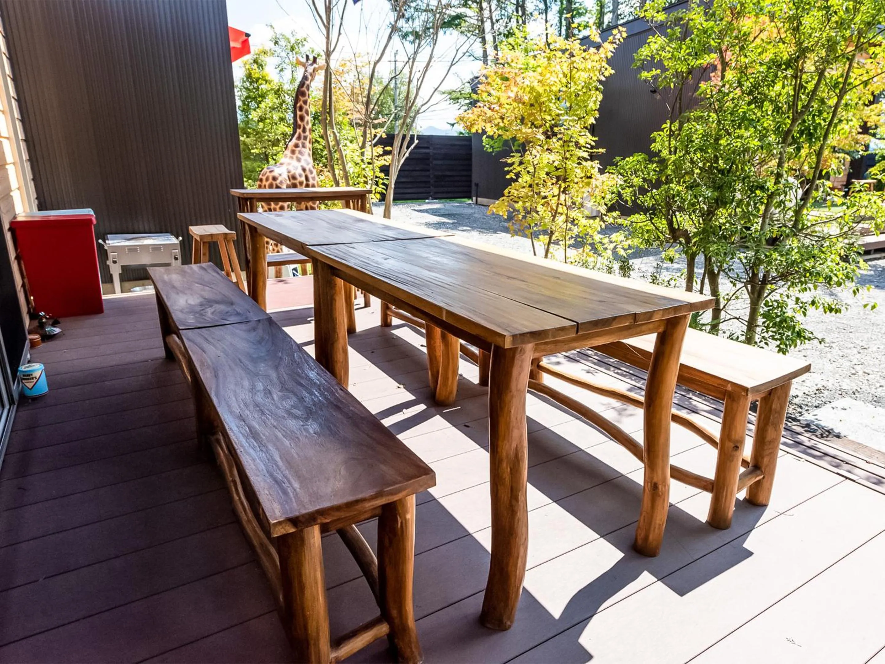 Balcony/Terrace in Kawaguchiko Villa FJ Resort