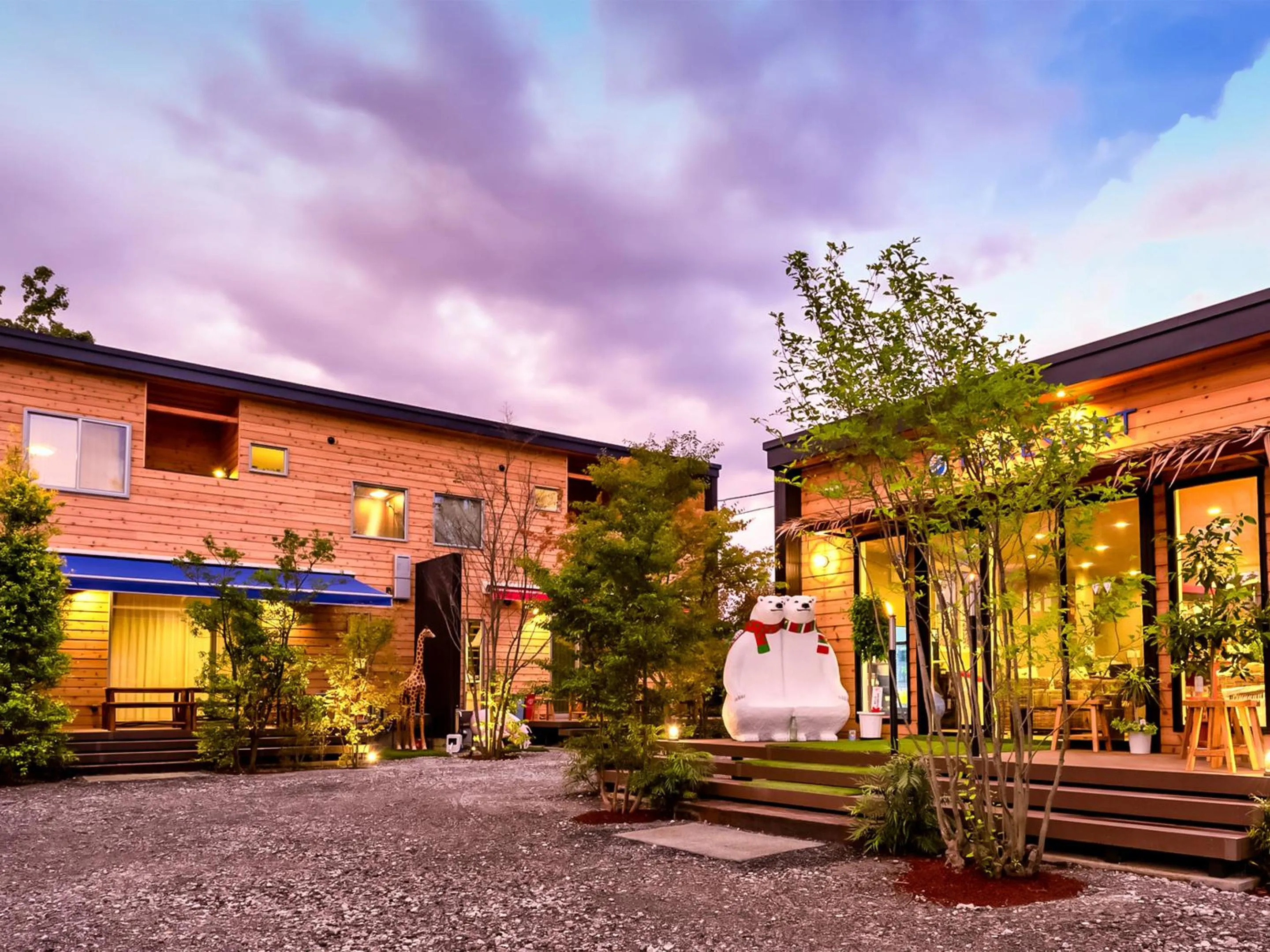 Property building in Kawaguchiko Villa FJ Resort