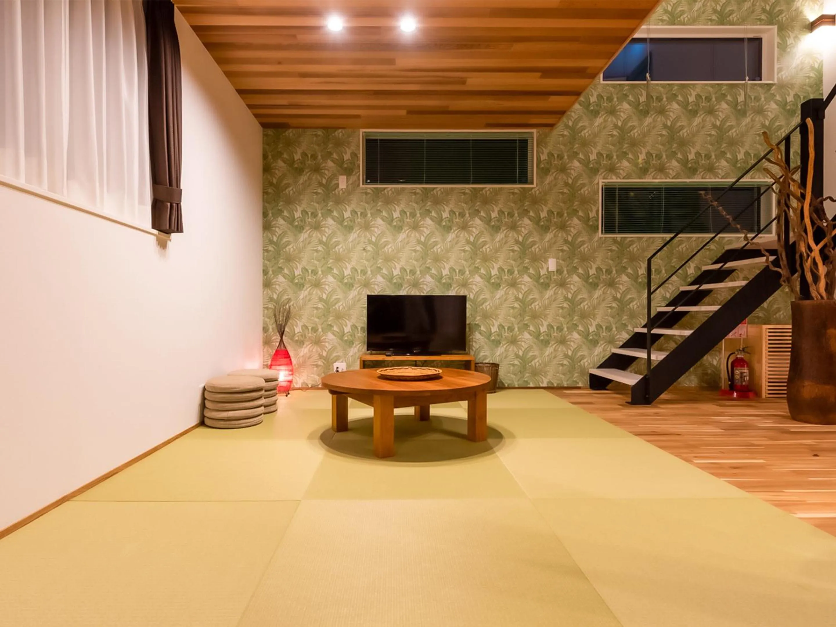 TV and multimedia in Kawaguchiko Villa FJ Resort