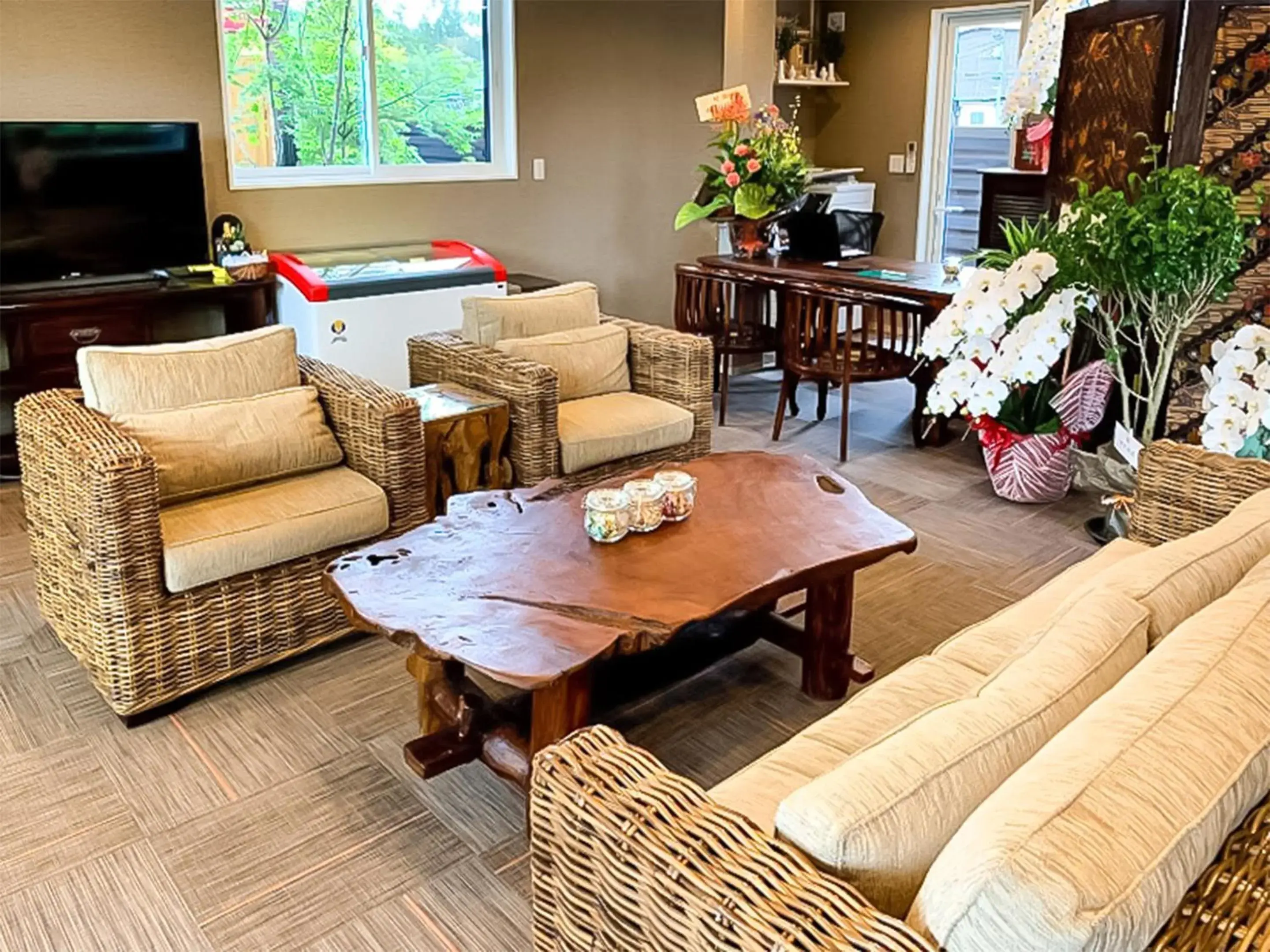 Lobby or reception in Kawaguchiko Villa FJ Resort Lobby or reception in Kawaguchiko Villa FJ Resort