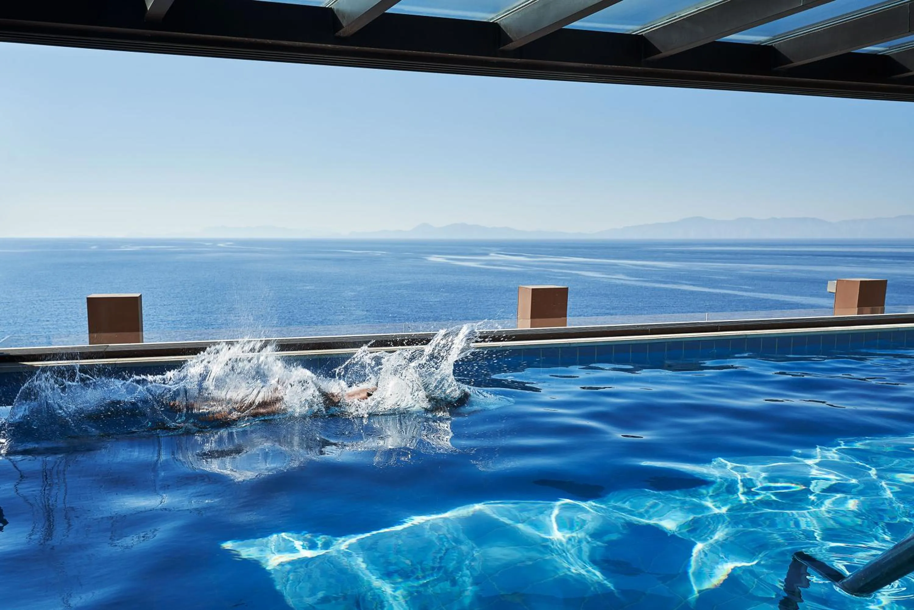 Swimming pool in Bellevue On The Beach Suites