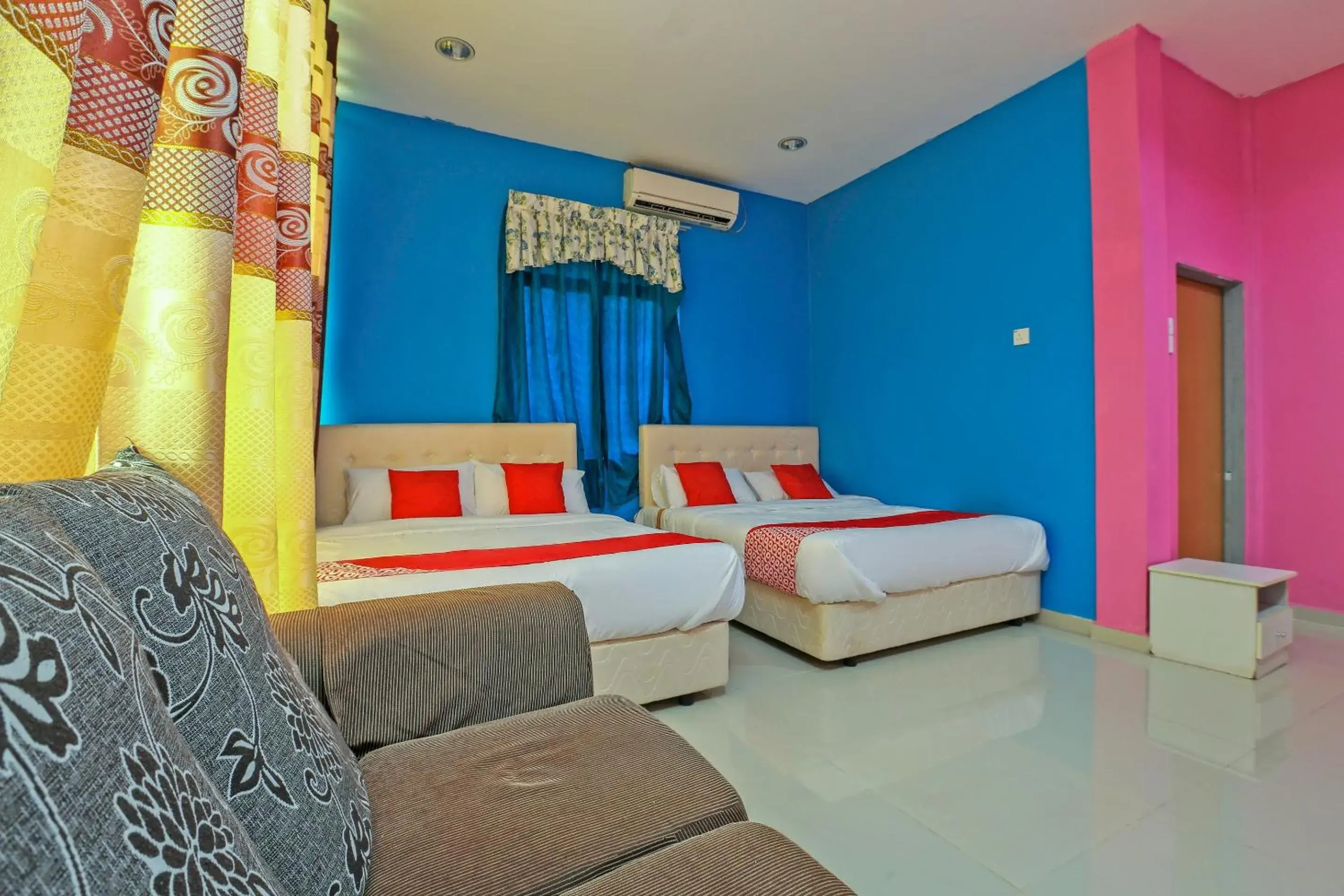 Bedroom, Bed in OYO 89933 Nun Hotel Bedroom, Bed in OYO 89933 Nun Hotel