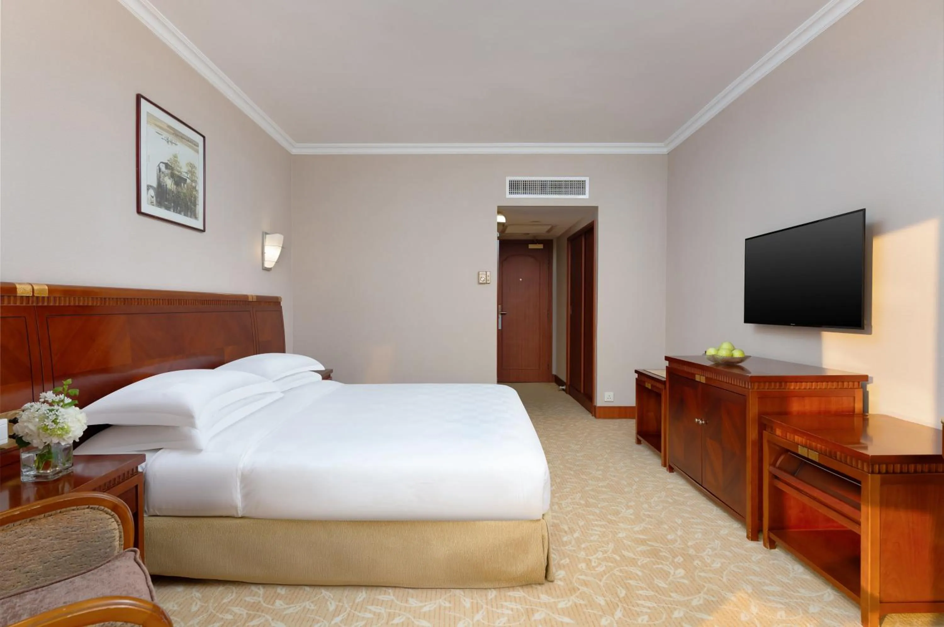 Bed in Felicity Hotel Shenzhen, Luohu Railway Station