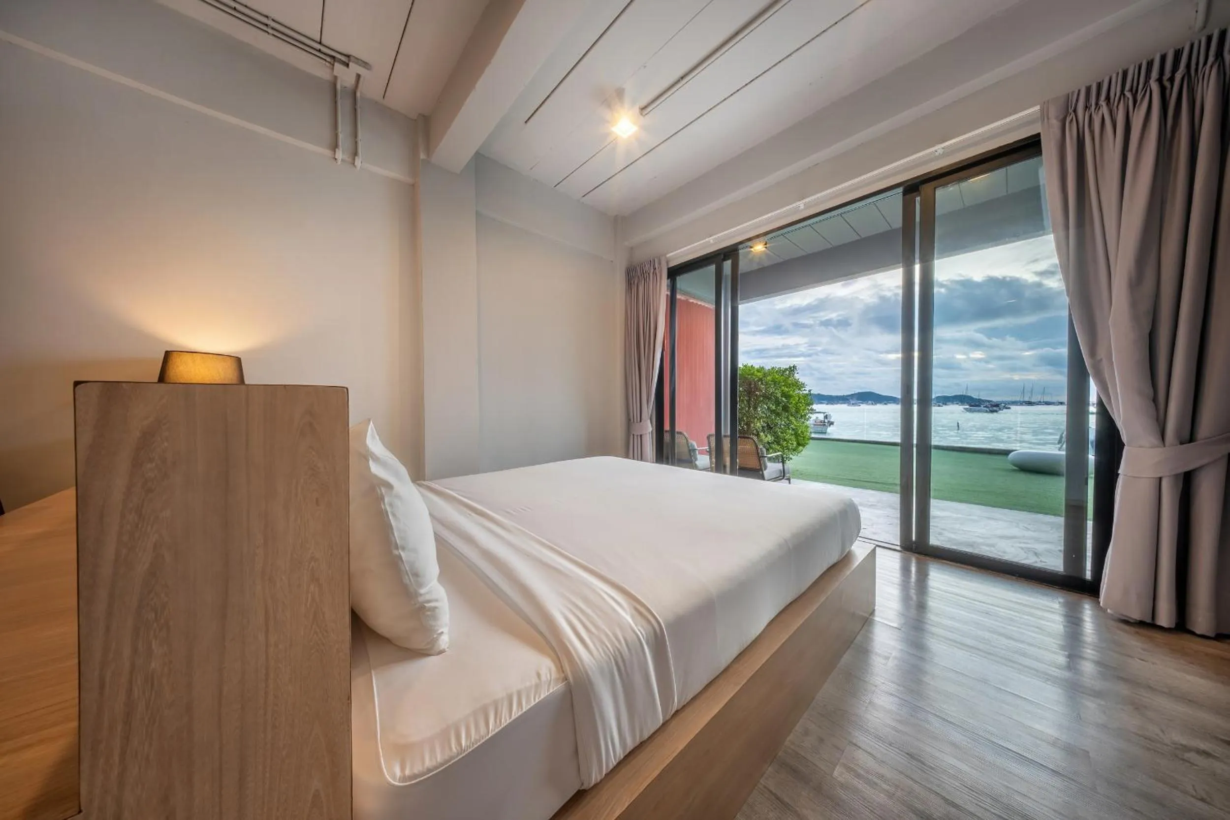 Bedroom, Bed in SHIN Arch39 Phuket Beach Front - SHA Plus
