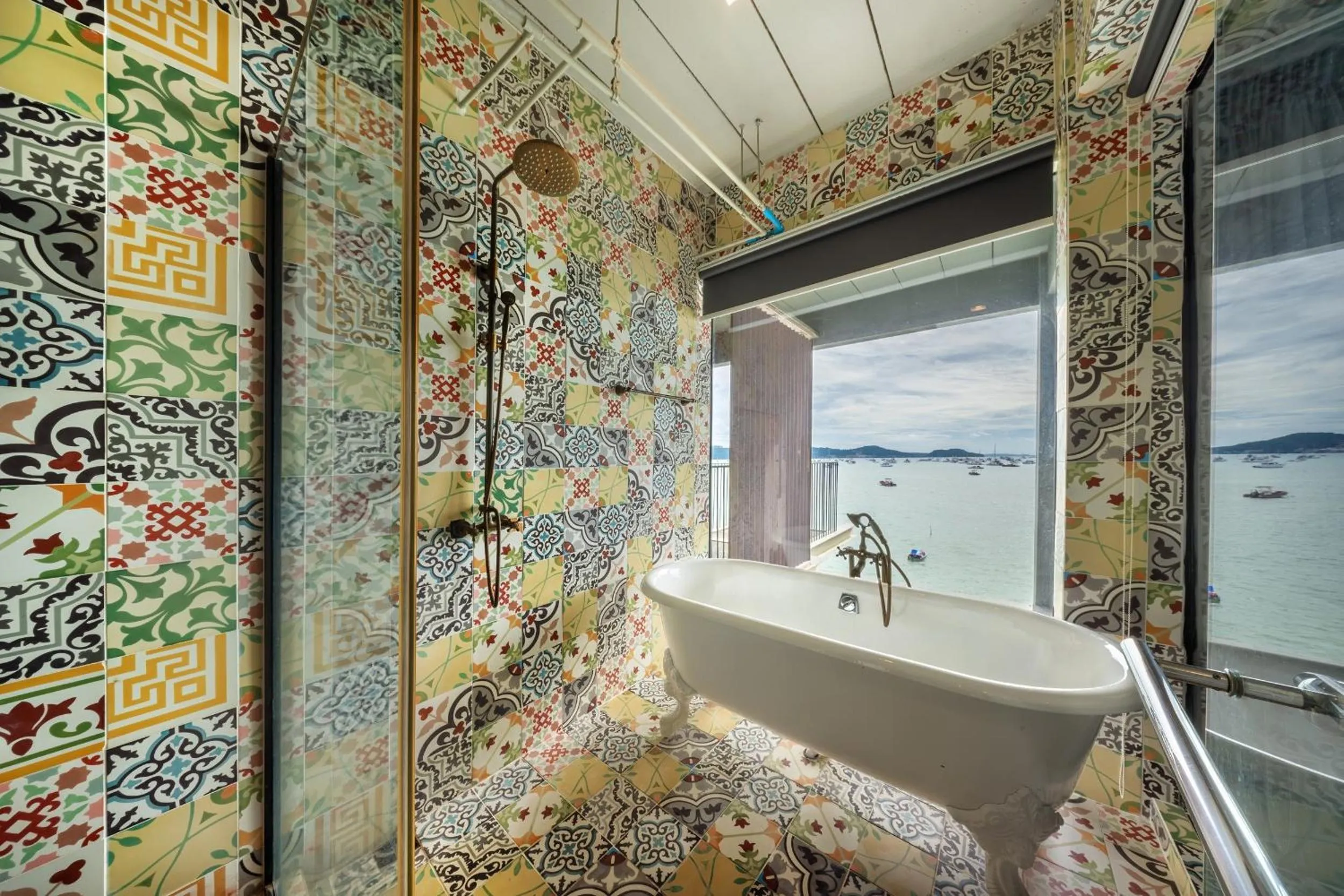 Bathroom in SHIN Arch39 Phuket Beach Front - SHA Plus