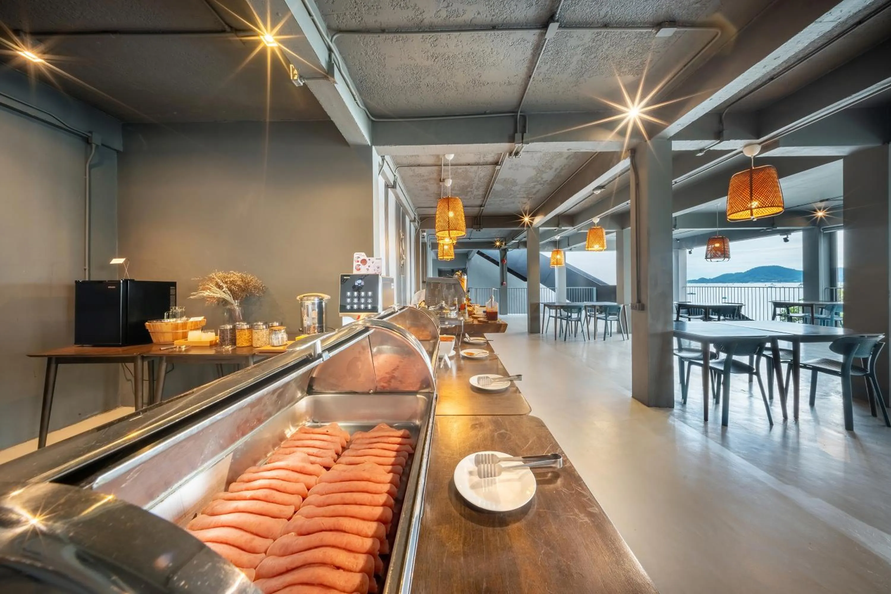 Buffet breakfast in SHIN Arch39 Phuket Beach Front - SHA Plus