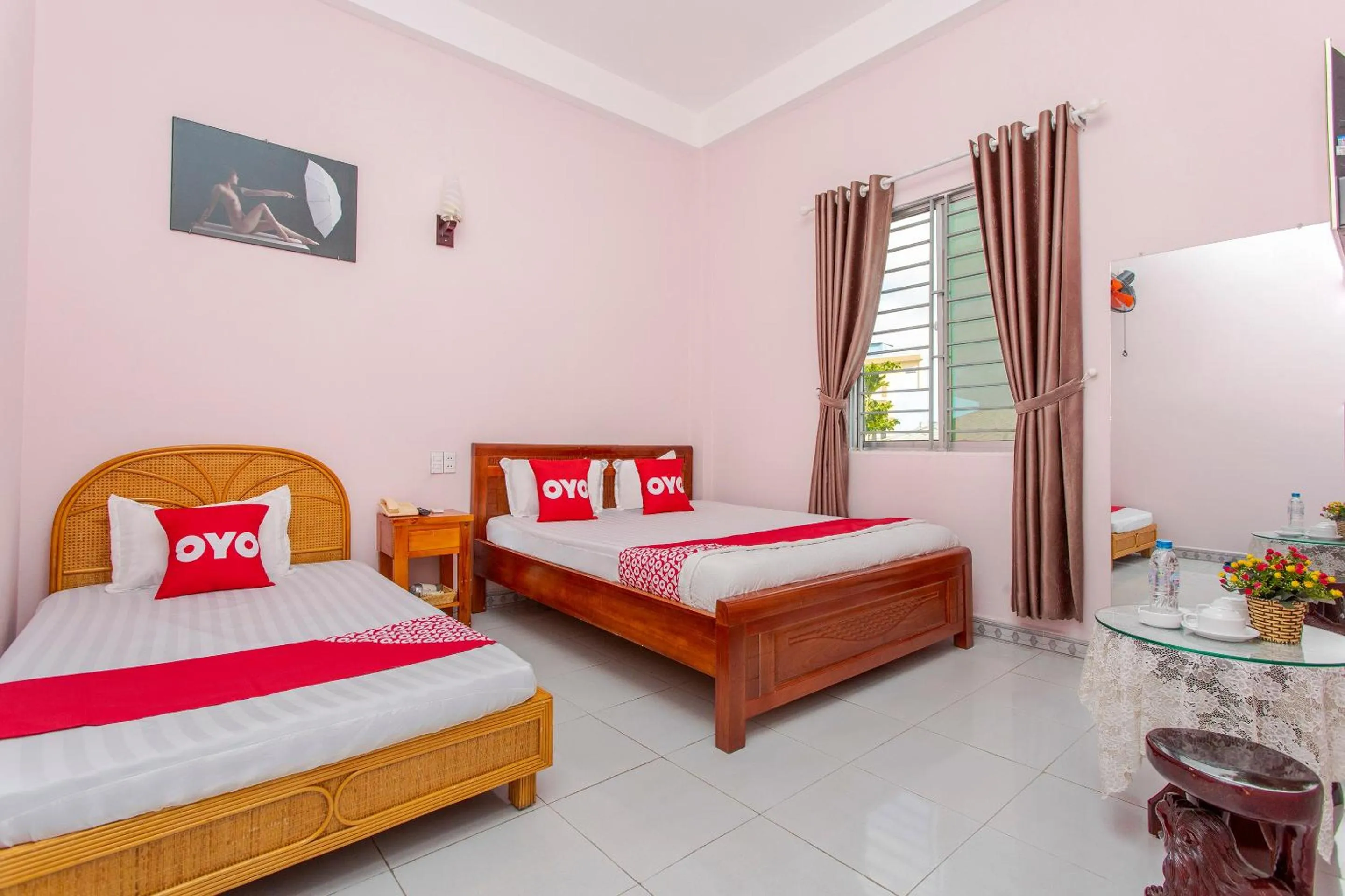 Bedroom, Bed in OYO 962 Tulip Motel