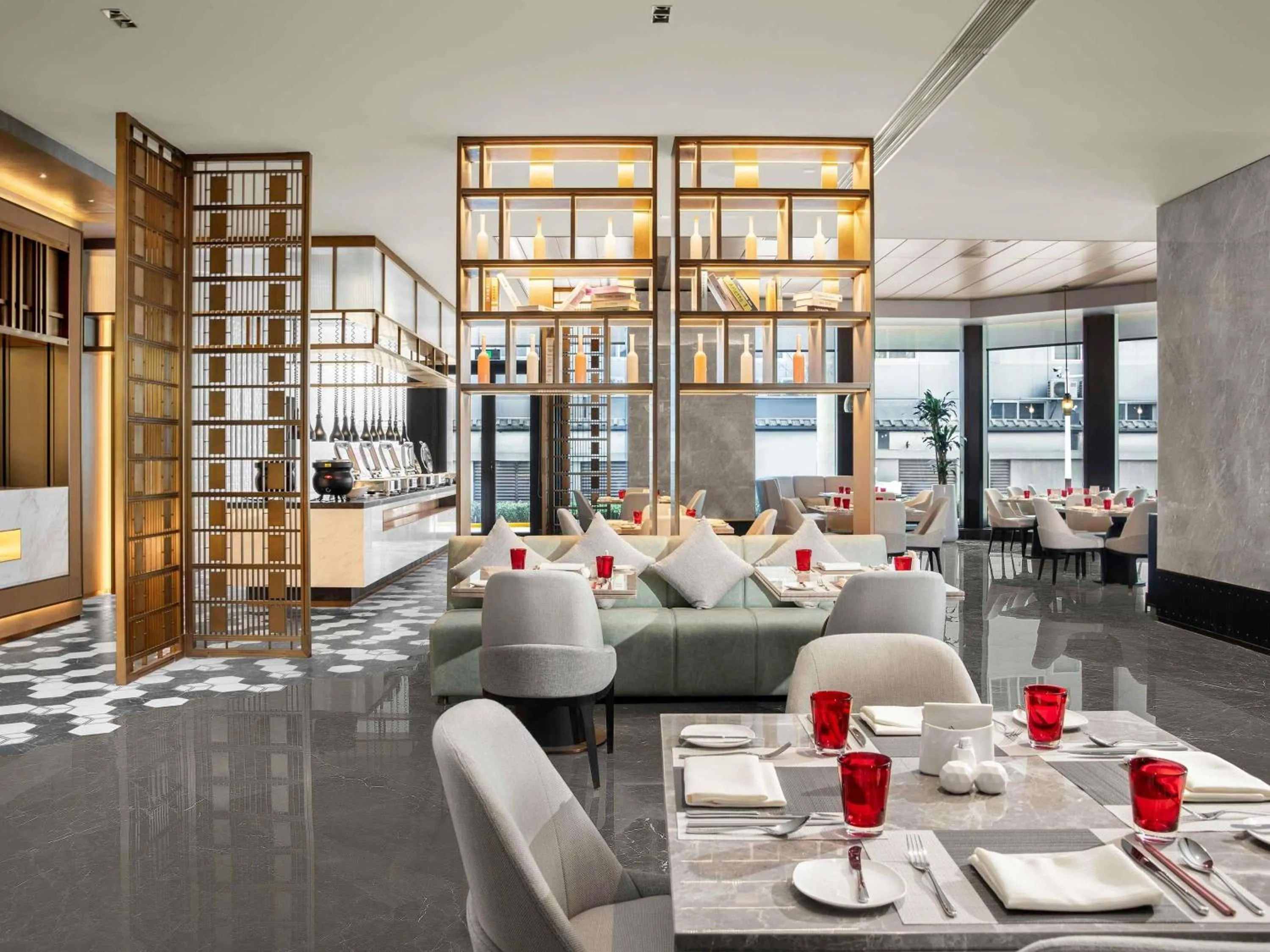 Restaurant/places to eat in Swissotel Beijing Hong Kong Macau Center - 1 min to subway