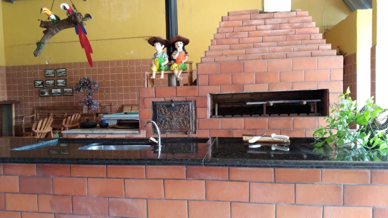 BBQ facilities in Hotel Cristo Rei 611