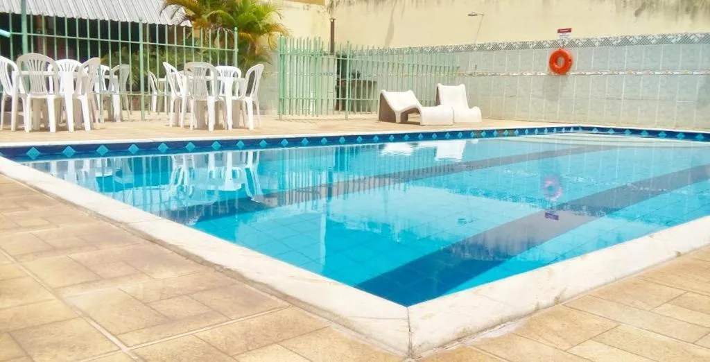 Swimming pool in Hotel Cristo Rei 611