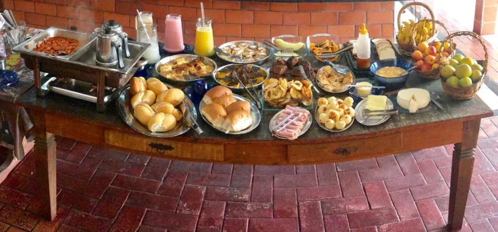 Buffet breakfast in Hotel Cristo Rei 611