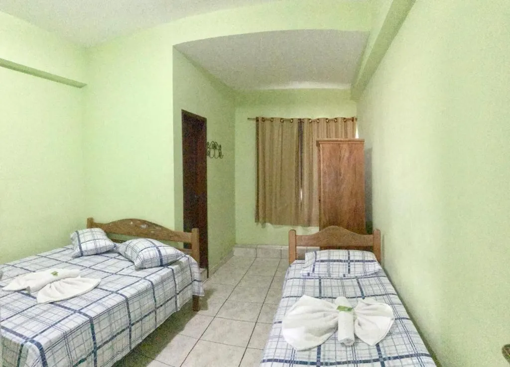 Bed in Hotel Cristo Rei 611