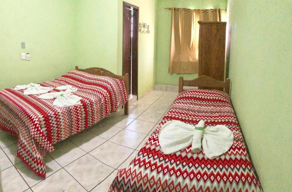 Bed in Hotel Cristo Rei 611