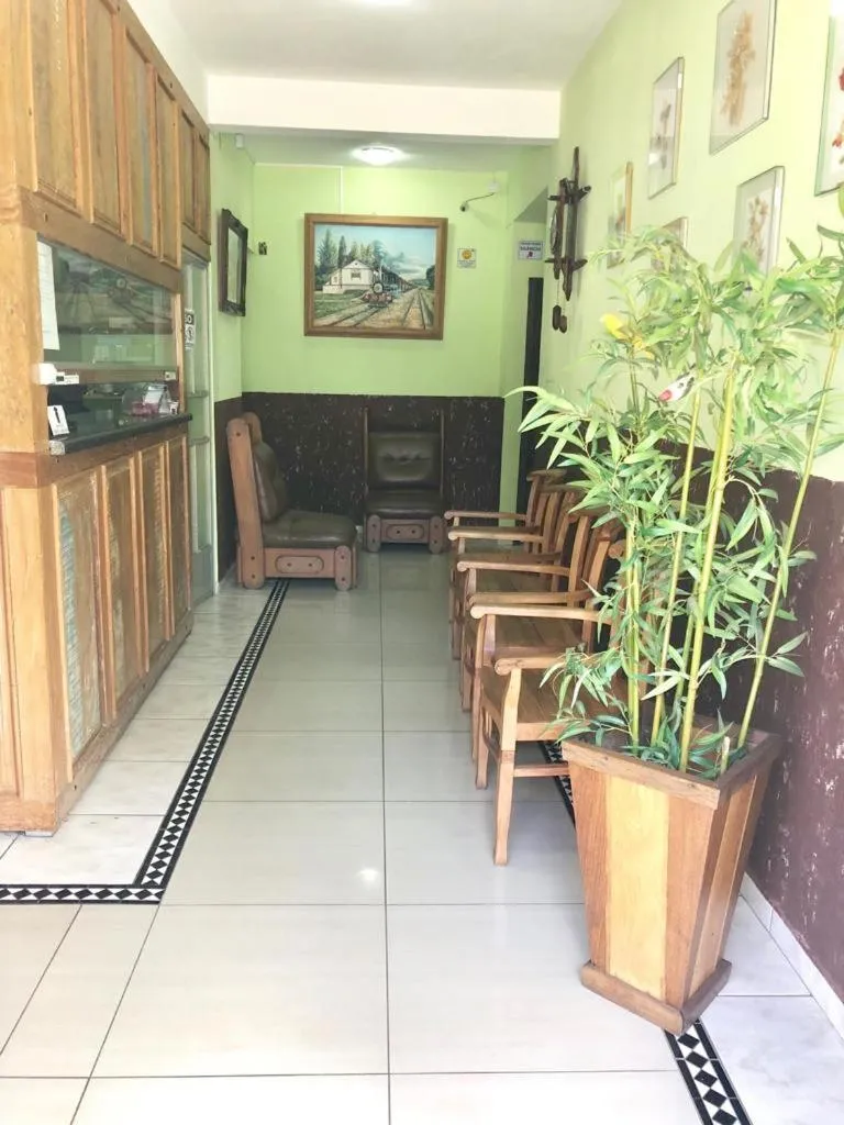Lobby or reception in Hotel Cristo Rei 611