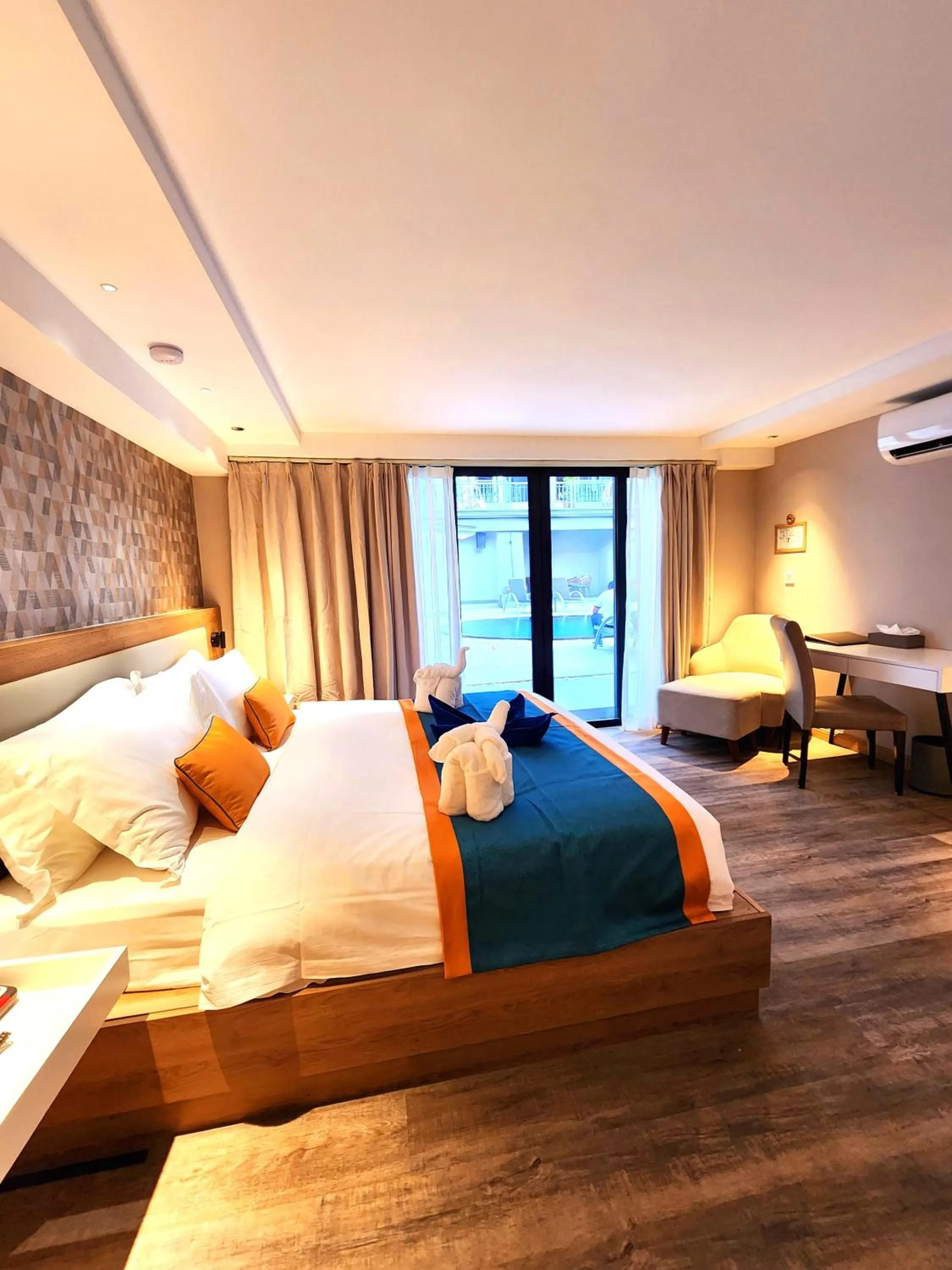 Bed in Zo Amalthea Hotel