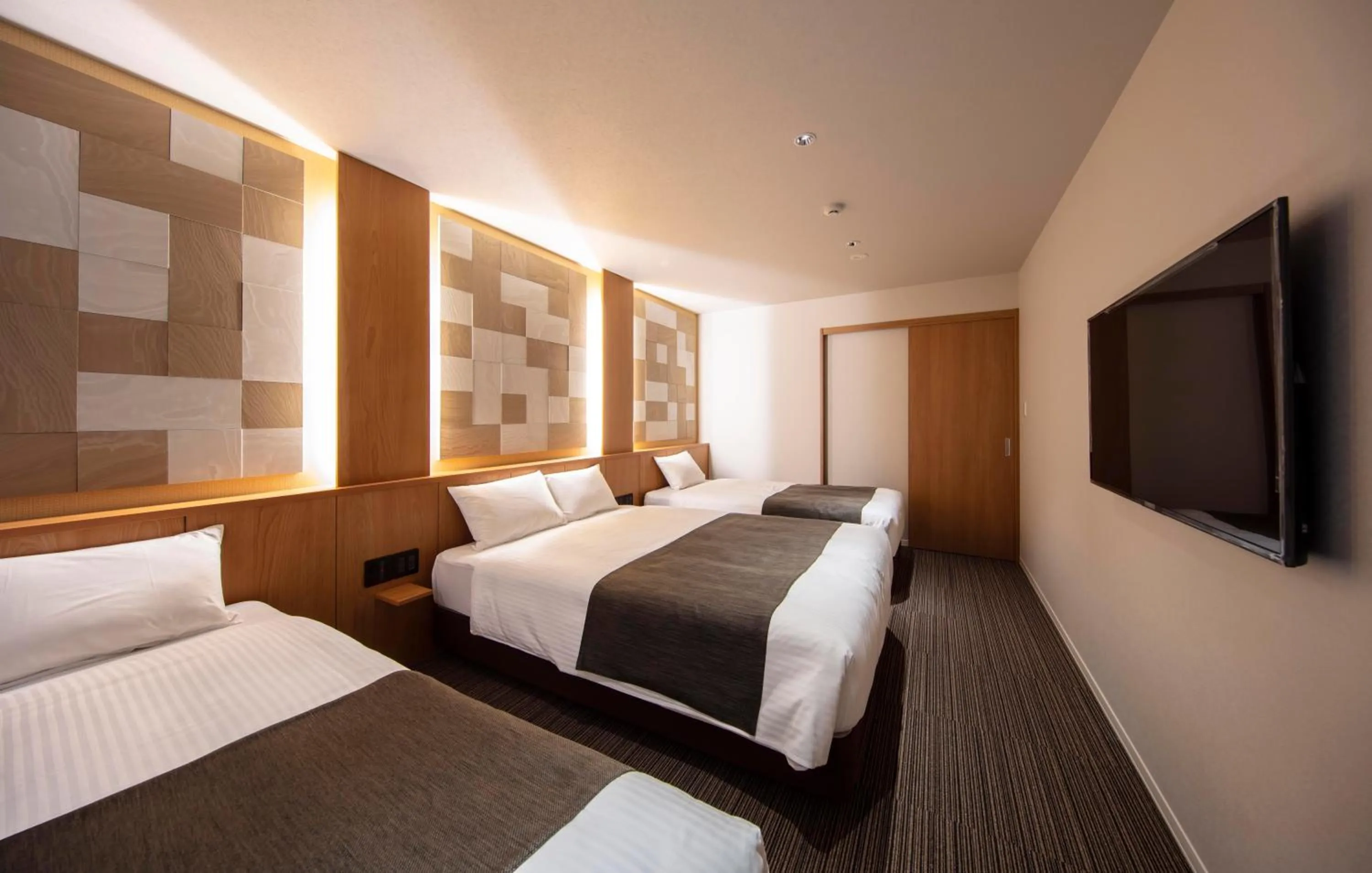 Photo of the whole room, Bed in GRAND BASE Kurashiki Chuo