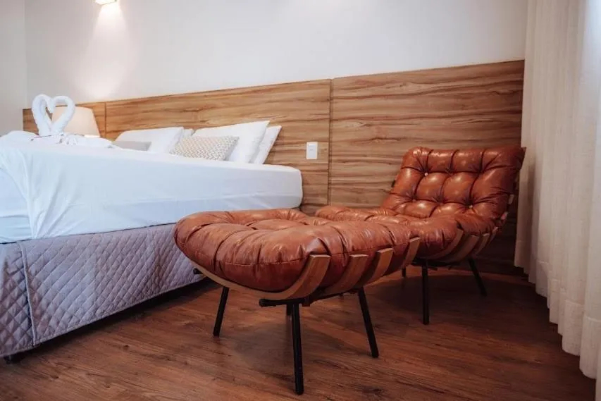 Photo of the whole room, Bed in Hotel Fazenda Vale Amanhecer