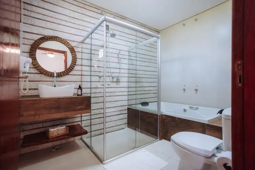 Quadruple Room with Bath in Hotel Fazenda Vale Amanhecer Quadruple Room with Bath in Hotel Fazenda Vale Amanhecer